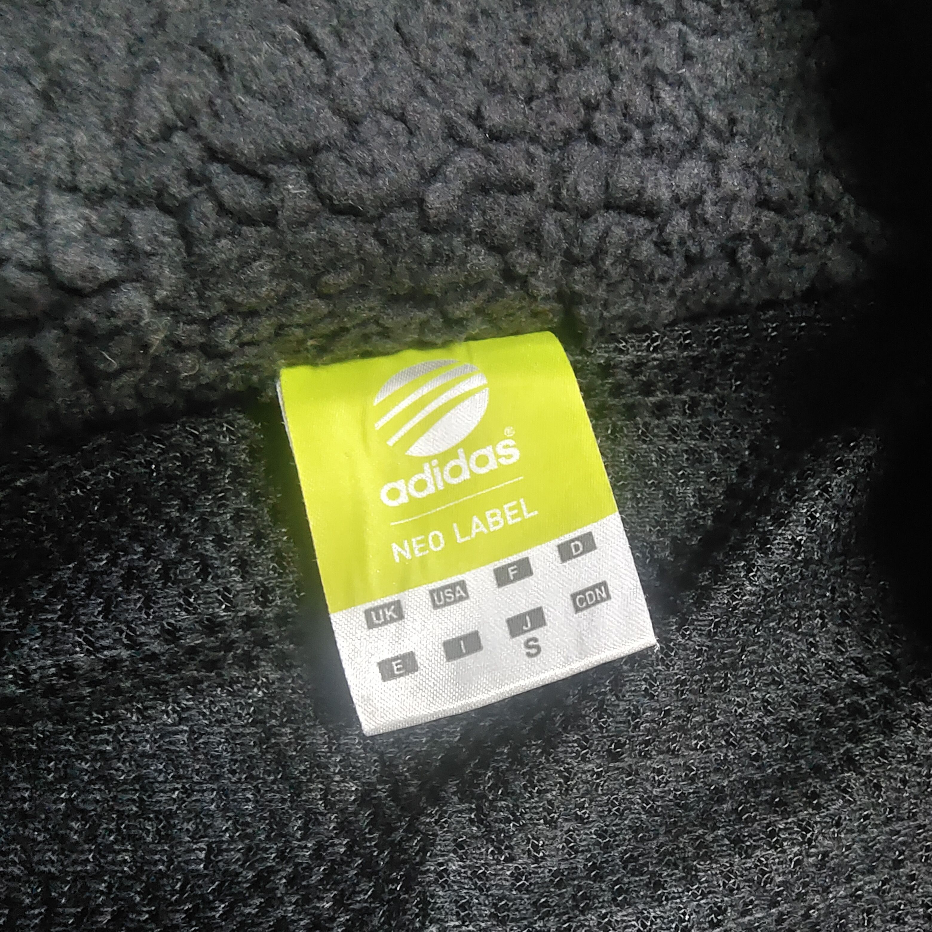 Adidas × Vintage Vintage Adidas Neo Edition Tribal Design Fleece Jacket Size US S / EU 44-46 / 1 - 11 Thumbnail