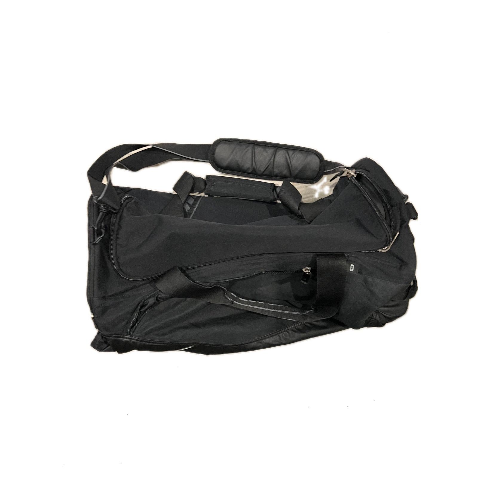 Nike Nike Brasilia 9.5 Black Medium 60L Duffel Gym Bag Size ONE SIZE - 2 Thumbnail