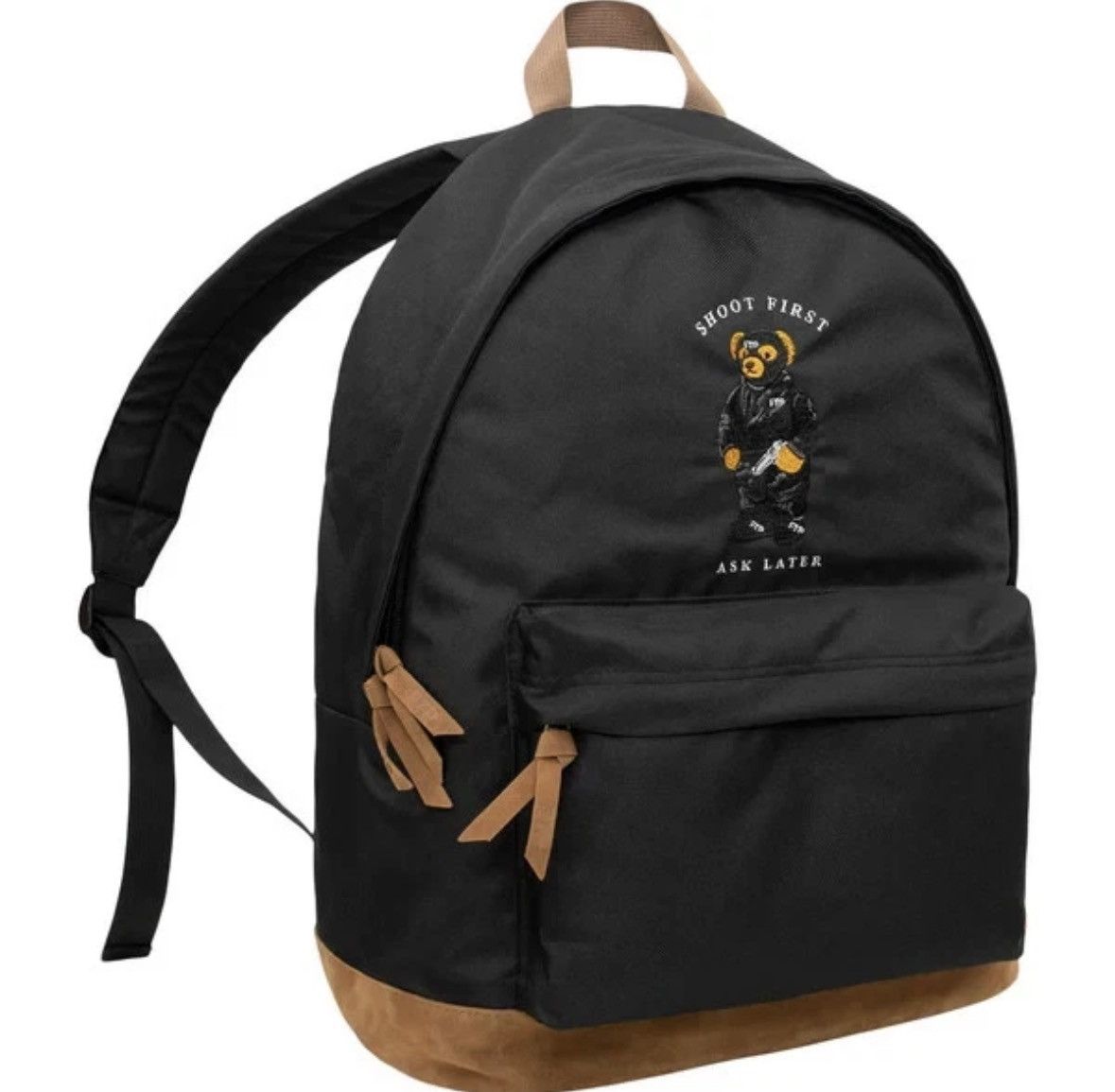 Fuck The Population Ftp Bear Backpack Size ONE SIZE - 5 Thumbnail