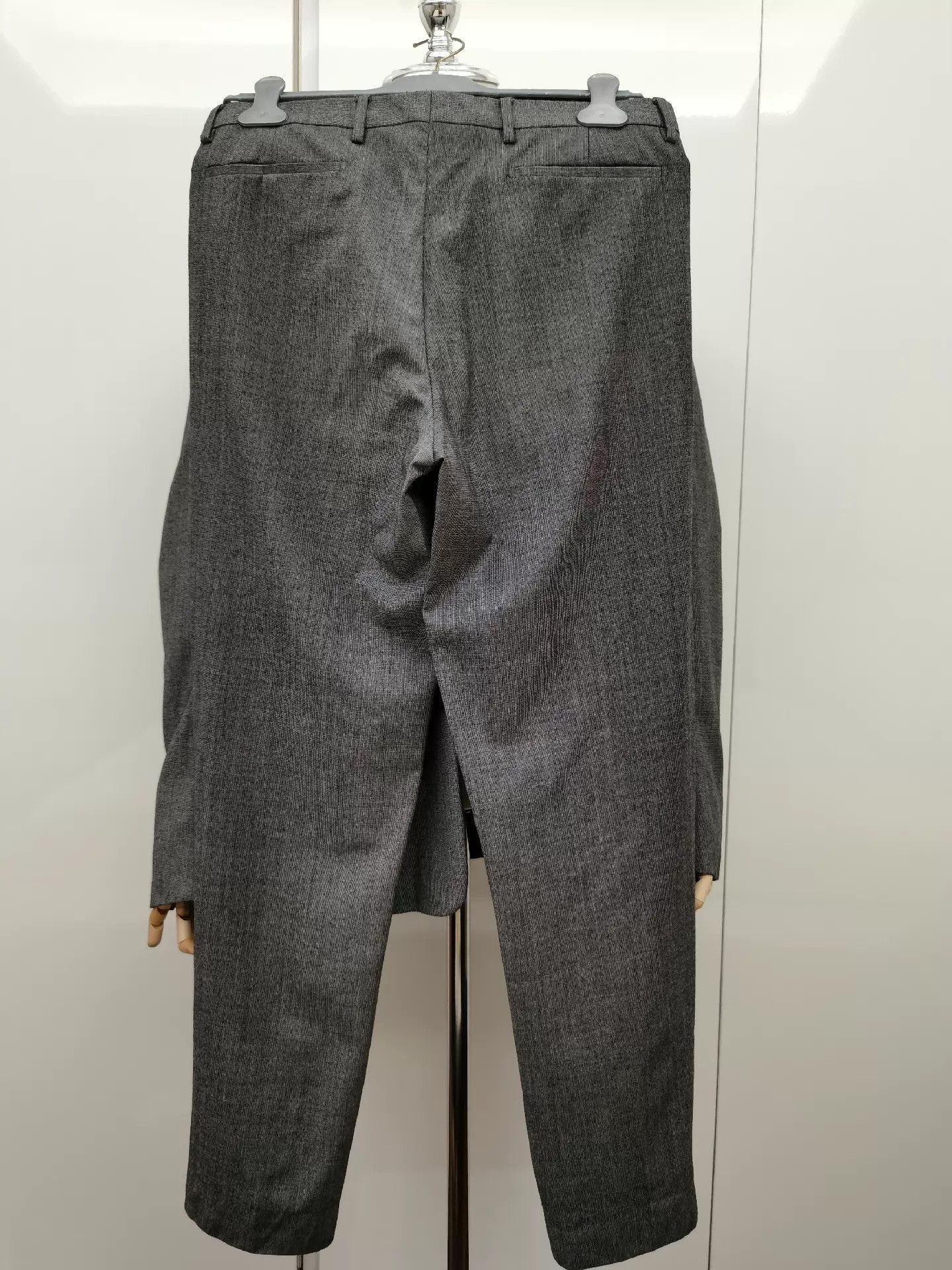 Dior Dior Classic Gray Wool Suit 46 (Worn) Size 46R - 6 Thumbnail