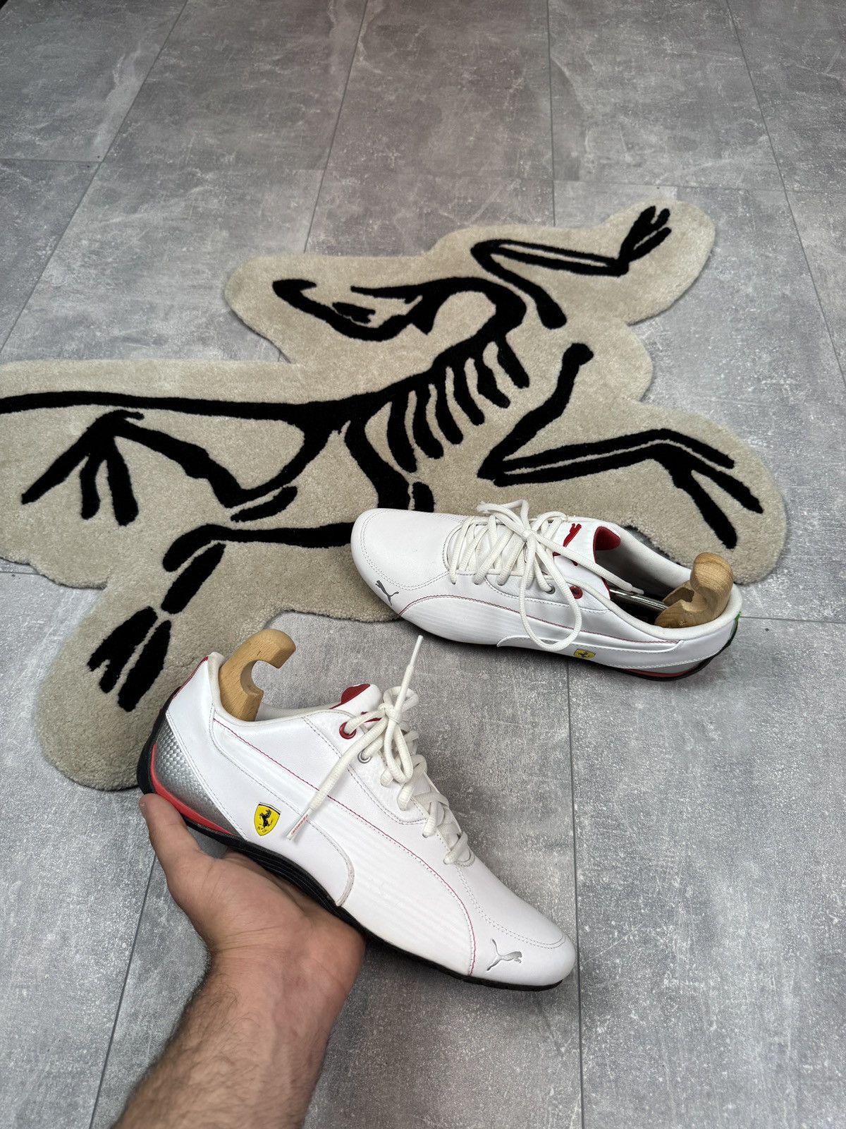 Mens Vintage Puma F1 Ferrari Drift Cat Trainers sneakers