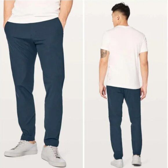 Lululemon Lululemon Blue Commission Pant Slim - 32 x 27" (shortened) Size US 32 / EU 48 - 1 Thumbnail
