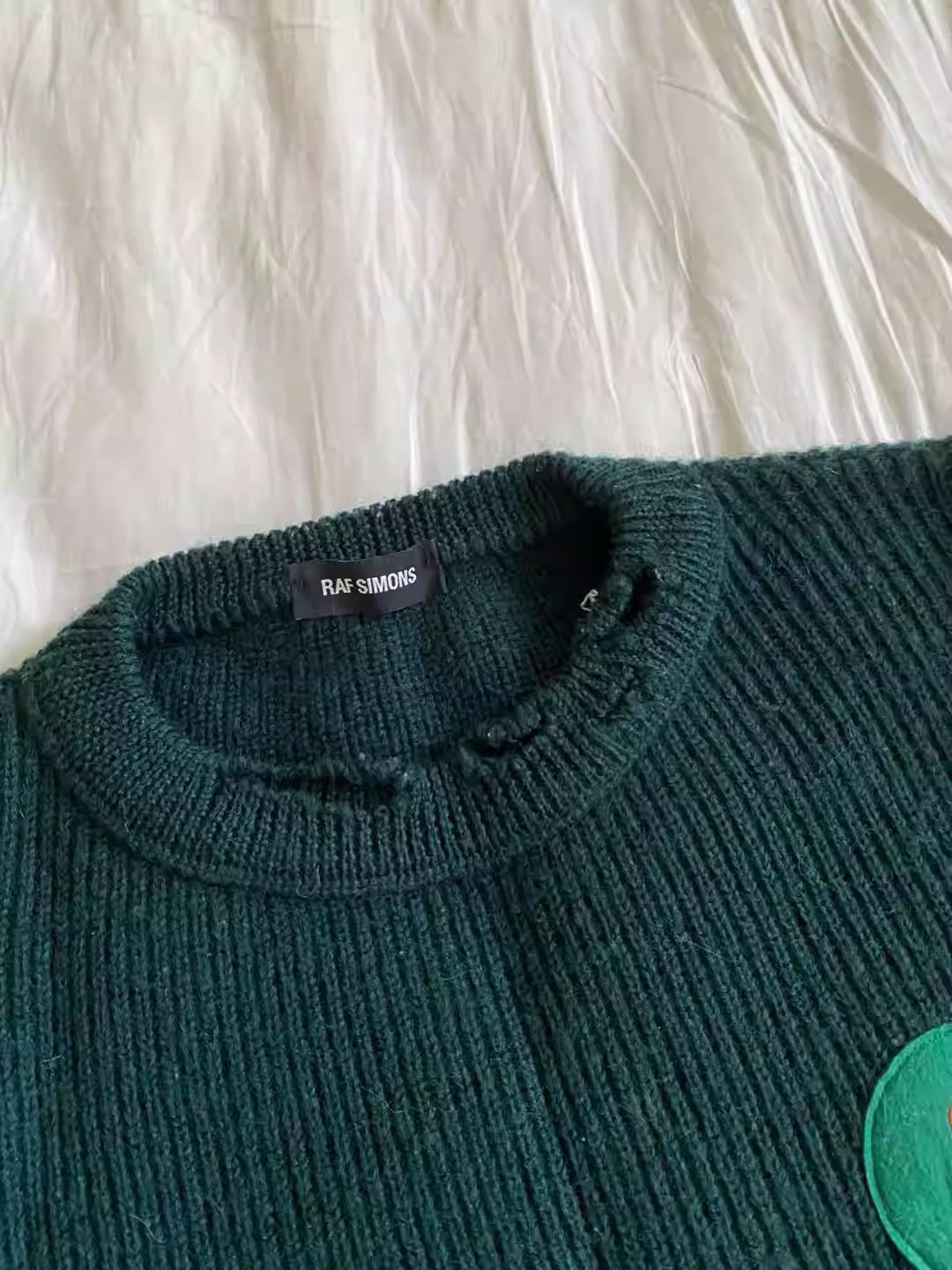 Raf Simons raf Simons Disrupt Patch Sweater-2505 Size US S / EU 44-46 / 1 - 3 Thumbnail