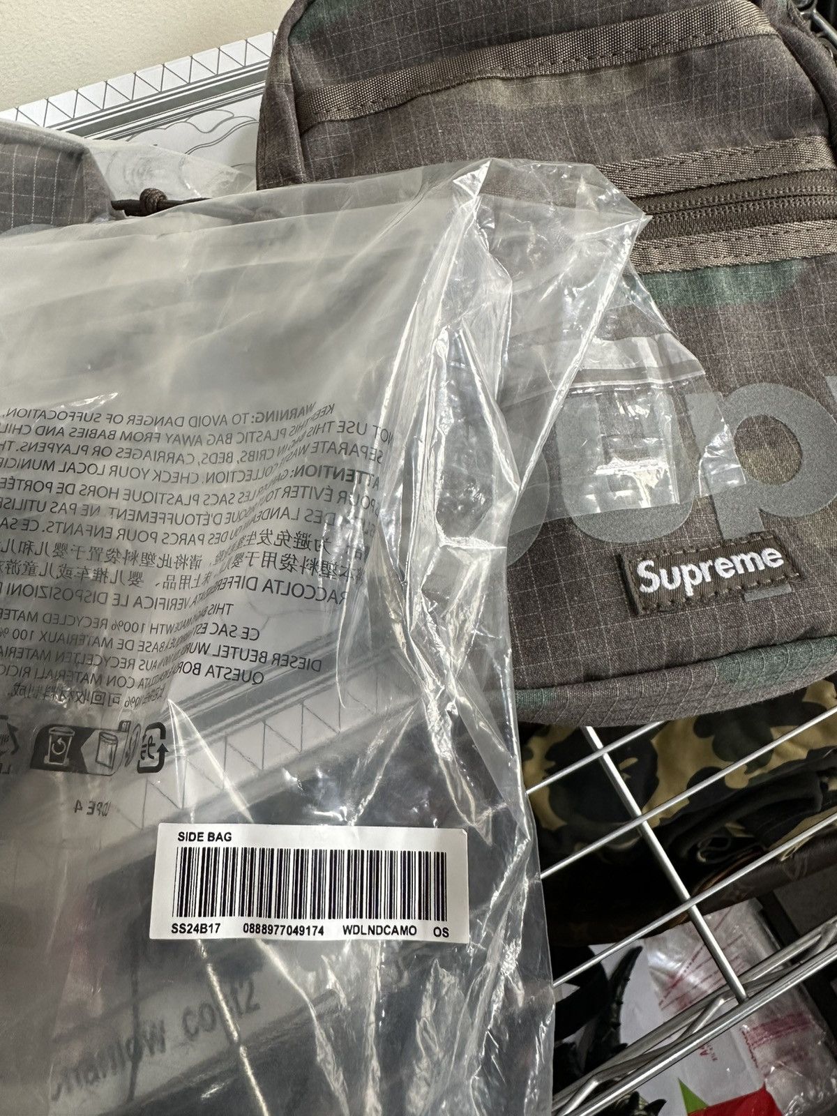 Supreme Supreme SS24 Shoulder bag 3M reflective( camouflage) Size ONE SIZE - 11 Thumbnail