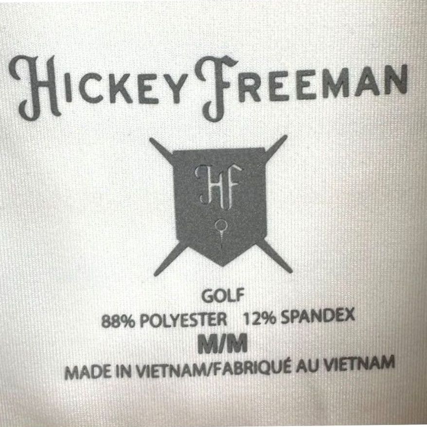 Vintage Hickey Freeman Golf Polo Shirt Mens Medium White Striped Rugby Casual NEW Size US M / EU 48-50 / 2 - 4 Thumbnail