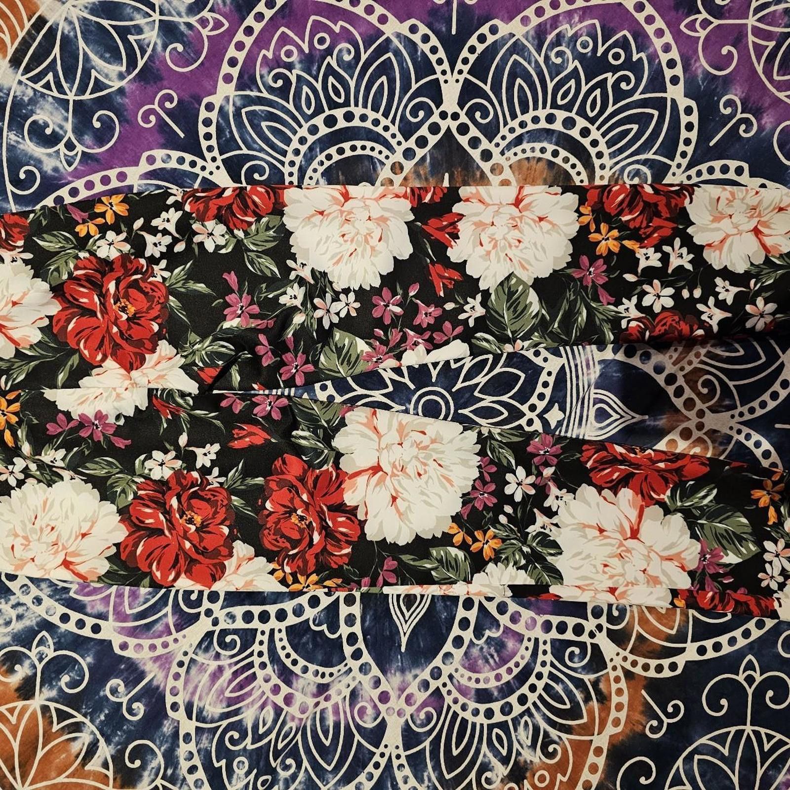 Designer Alexia Admor Women's Floral Print Pants Size 26" / US 2 / IT 38 - 8 Thumbnail