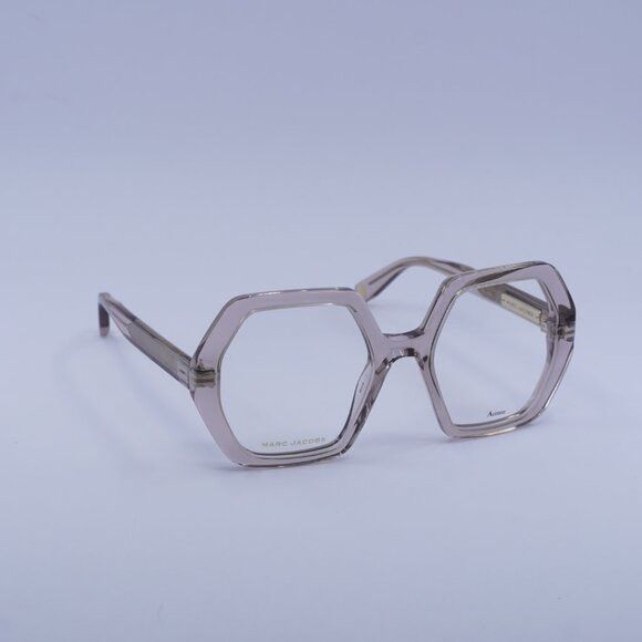 Marc Jacobs Marc Jacobs MJ 1077 010A 00 Eyeglasses Transparent Beige Size ONE SIZE - 6 Thumbnail