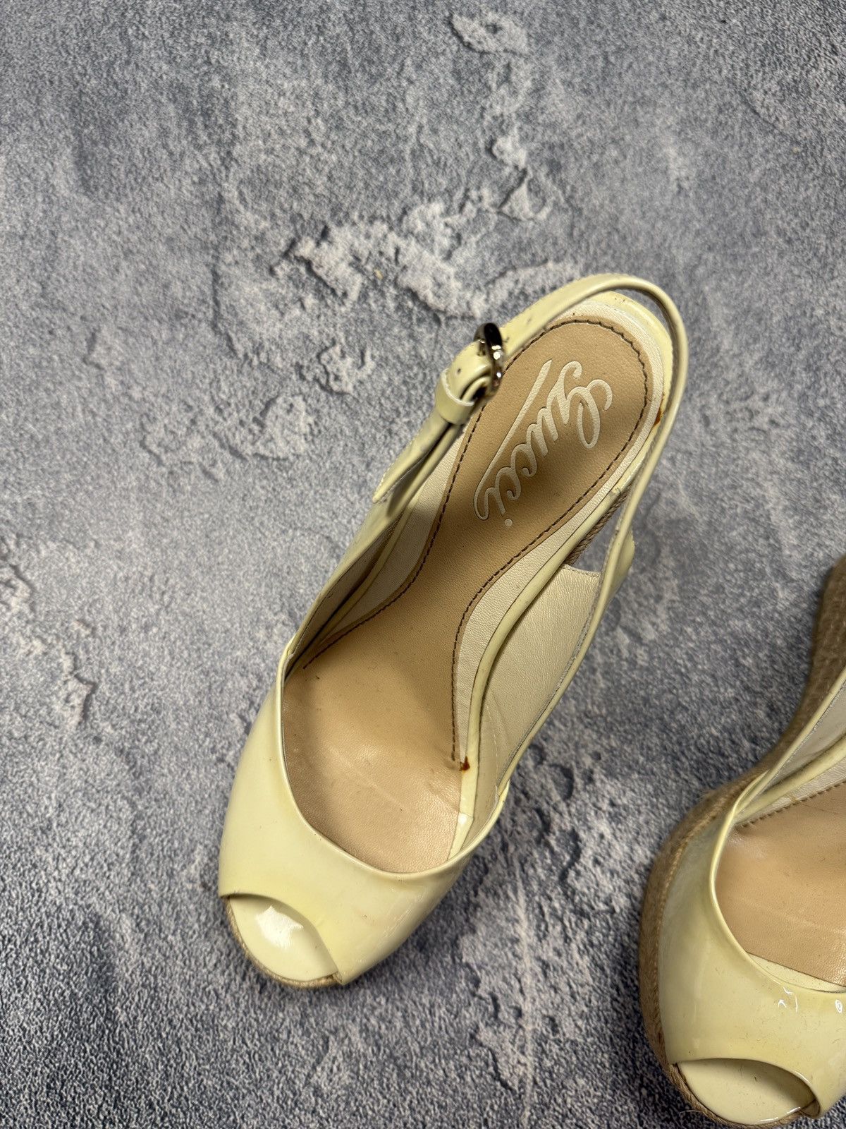 Gucci Gucci Wedge Heel Espadrille Women’s Sandals 36.5 Size US 6.5 / IT 36.5 - 2 Thumbnail