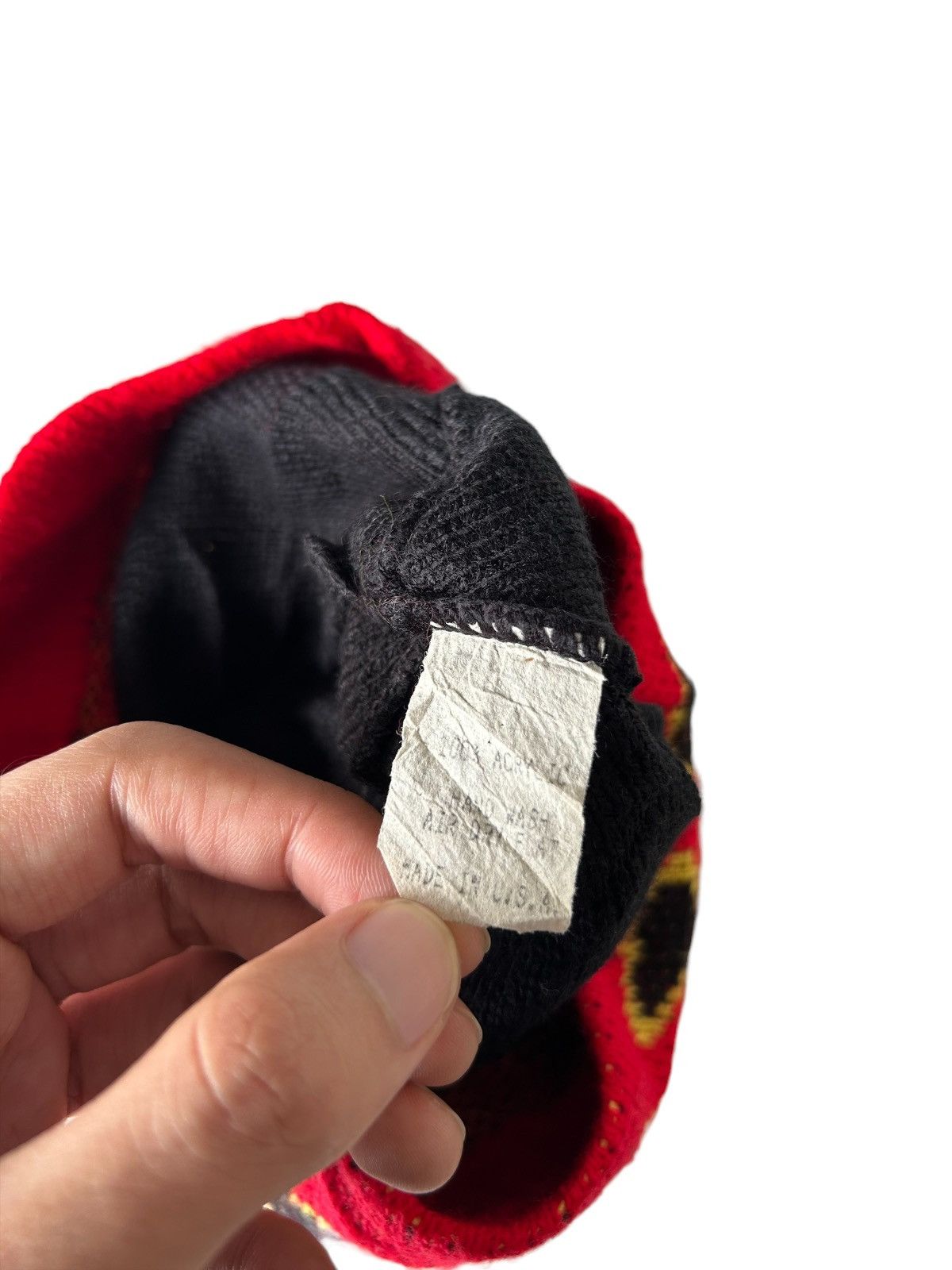 14th Addiction × Japanese Brand Vintage Flame Made in Usa Beanie Hats Size ONE SIZE - 4 Thumbnail