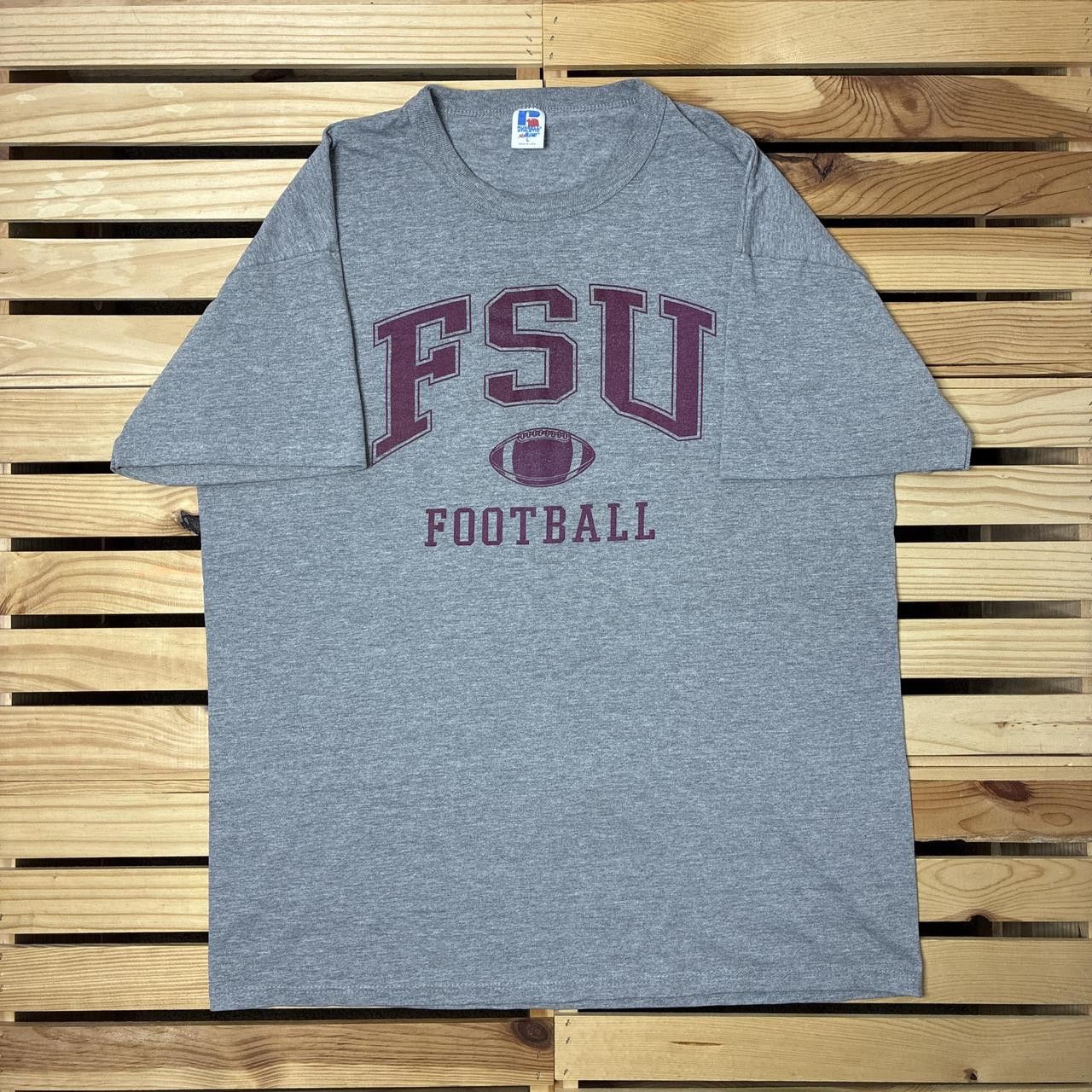 Russell Athletic Vintage FSU Seminoles Gray College Football Tee Size Large Size US L / EU 52-54 / 3 - 1 Thumbnail