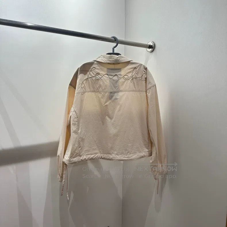 Fendi Fendi 25ss Light Beige Loose Fit Jacket Size XS / US 0-2 / IT 36-38 - 2 Thumbnail
