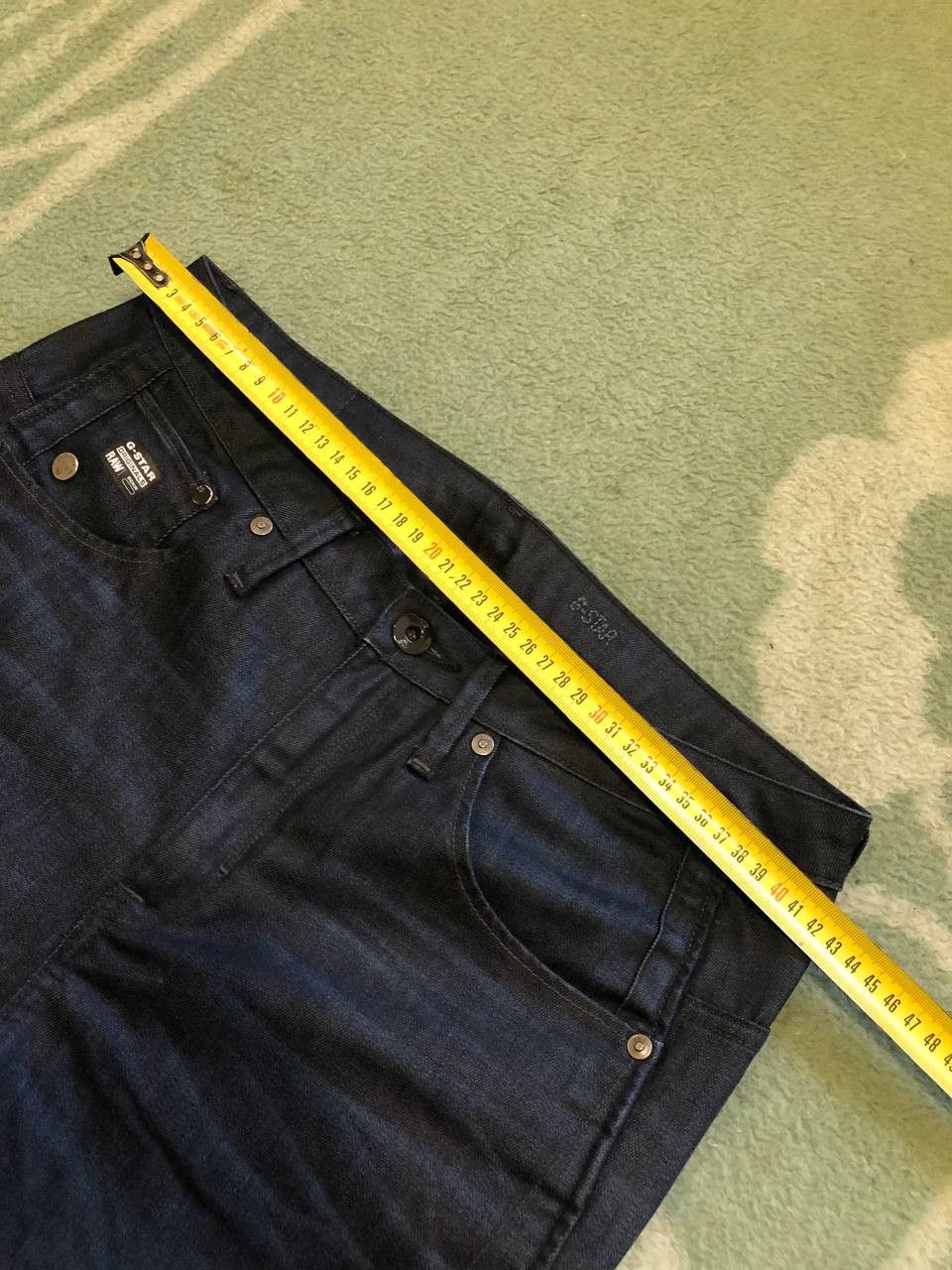 G-Star G-Star Raw Tapered Navy Men Jeans STREETWEAR Size US 27 - 10 Thumbnail