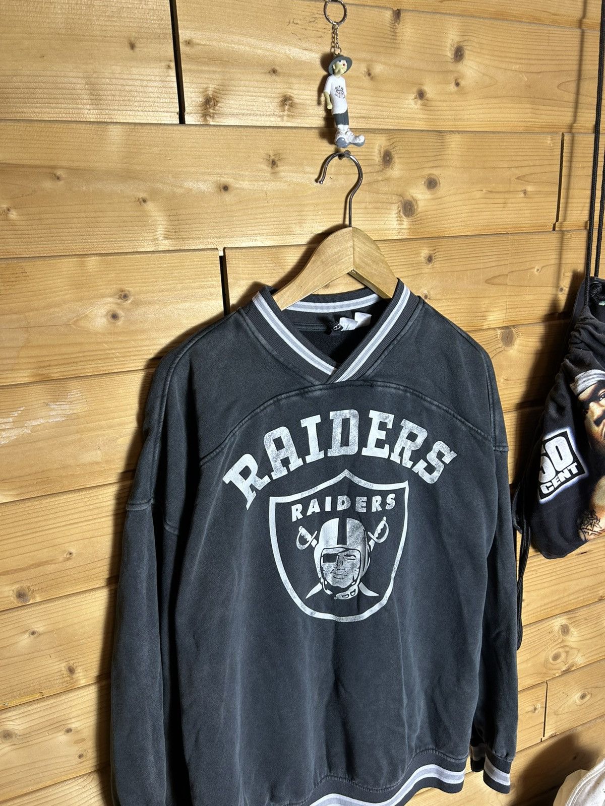 H&M H&M X NFL Raiders fabric fade sweatshirt Size US XS / EU 42 / 0 - 2 Thumbnail