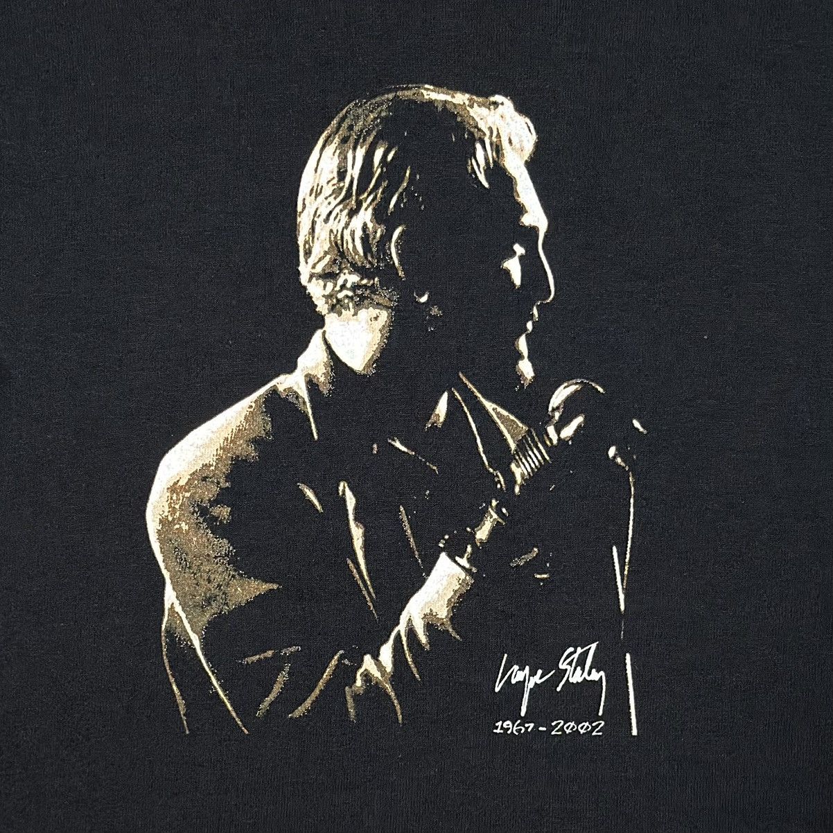 Band Tees Vintage 2005 Layne Staley Memorial T-Shirt, Size M, Rare! Size US M / EU 48-50 / 2 - 2 Thumbnail
