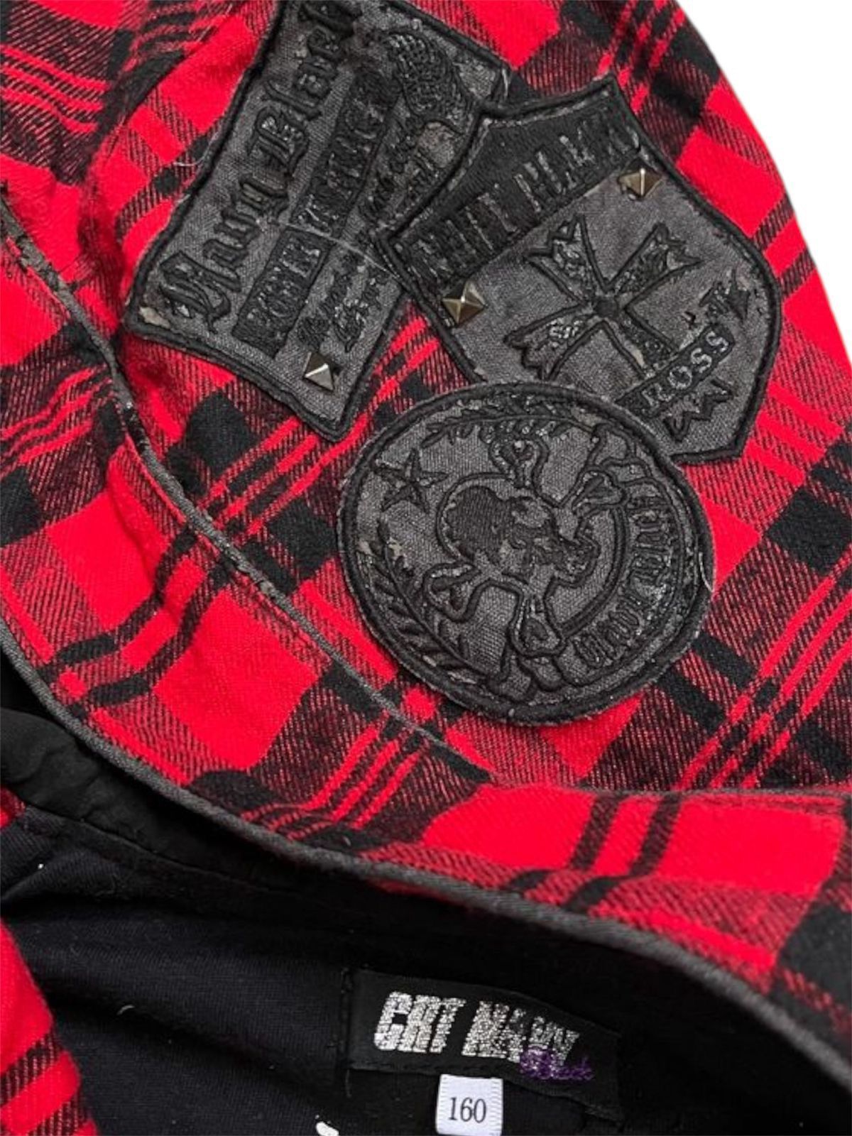 If Six Was Nine × Japanese Brand × Le Grande Bleu (L.G.B.) Crt navy black tartan ziphood Size US S / EU 44-46 / 1 - 5 Thumbnail