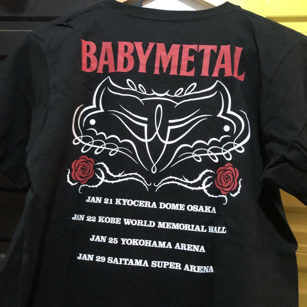 Band Tees × Japanese Brand Baby Metal Tour Band Tee Size US S / EU 44-46 / 1 - 4 Thumbnail