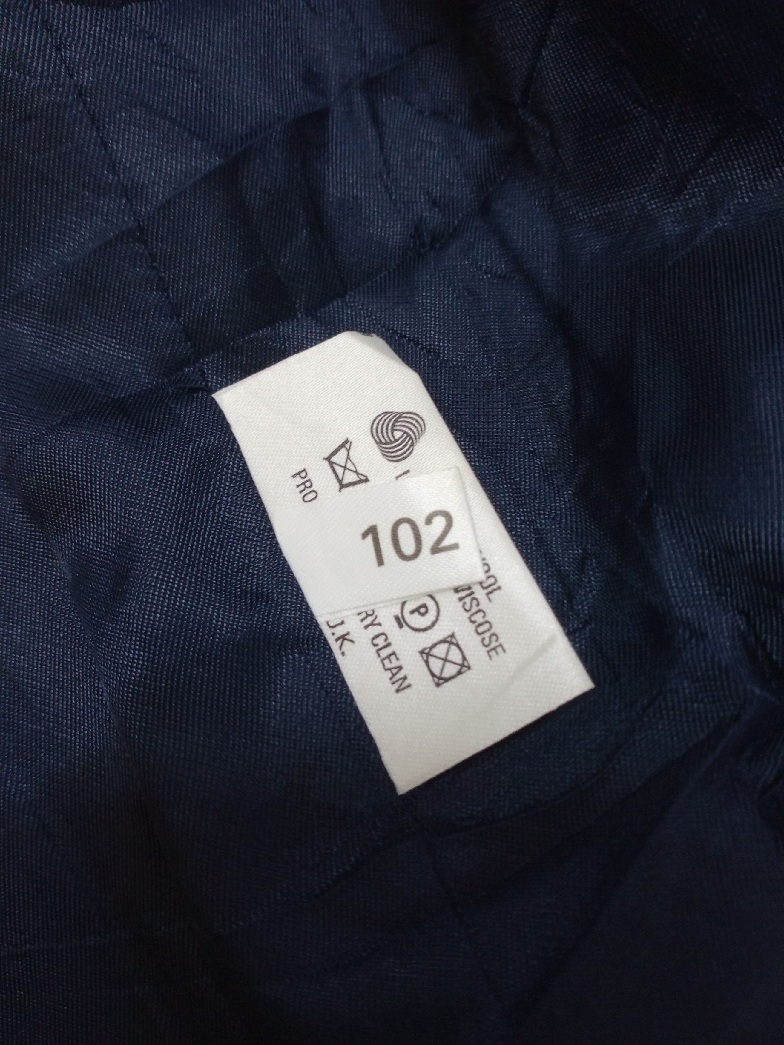 Other UK Vintage New Bond St. Wool Double Breasted Suit Jacket Size US L / EU 52-54 / 3 - 8 Thumbnail