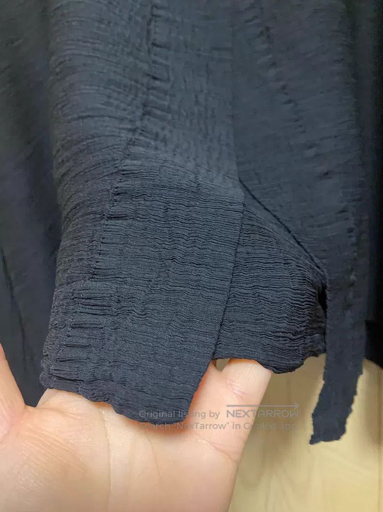 Issey Miyake Issey Miyake Black cardigan Size S / US 4 / IT 40 - 2 Thumbnail