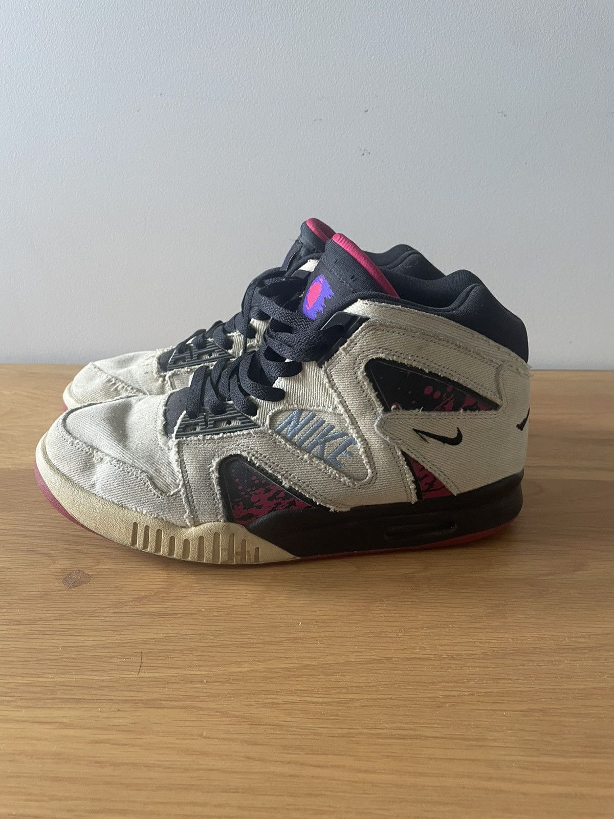 Nike Nike Airtech Challenge Hybrid Washed Denim Size US 7 / EU 40 - 3 Thumbnail