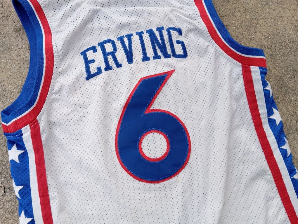 NBA NBA Philadelphia Sixers 🇺🇲 Julius Erving #6 jersey 🏀 Size US S / EU 44-46 / 1 - 4 Thumbnail
