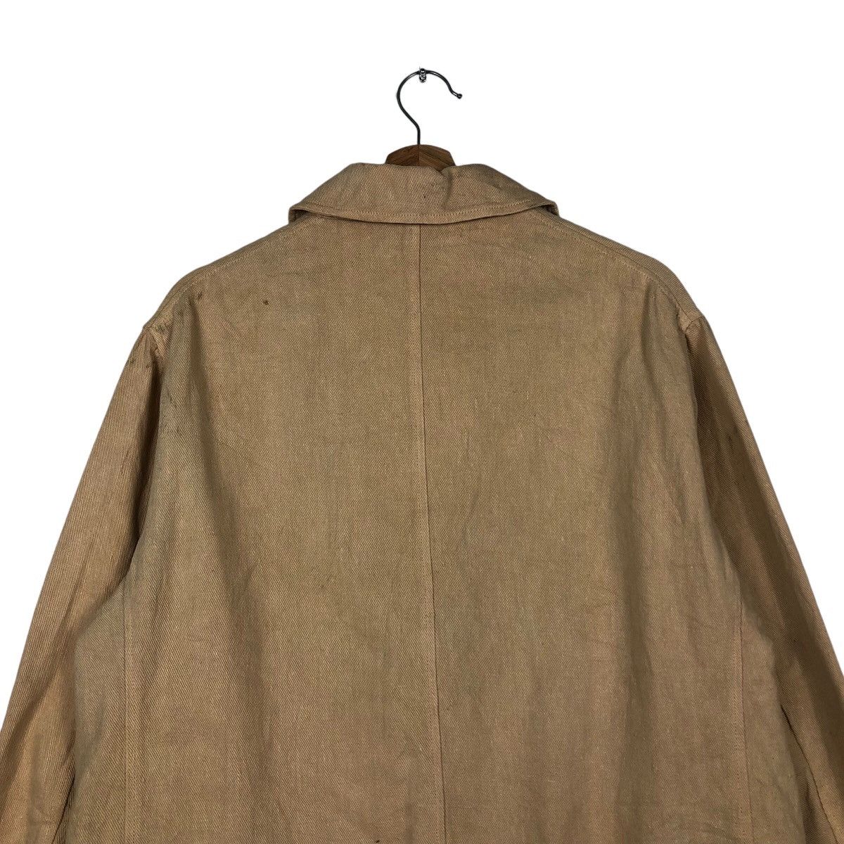 Japanese Brand 📌Vintage Duck Canvas Chore Work Jacket Button 45RPM Design Size US M / EU 48-50 / 2 - 10 Thumbnail