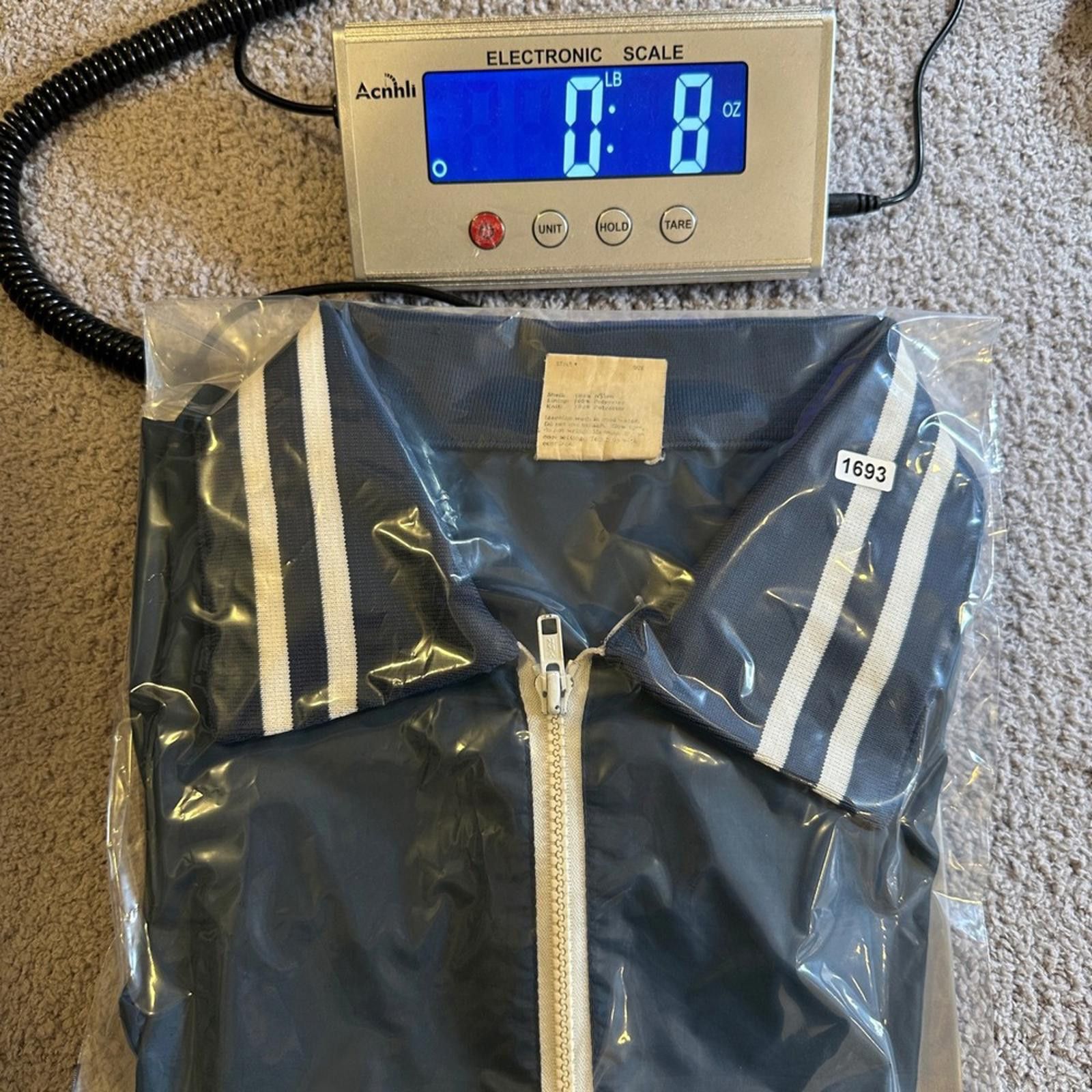 Other Vintage Windless Mens 44 Navy Blue Zip Pullover Jacket XXL Size US XXL / EU 58 / 5 - 9 Thumbnail