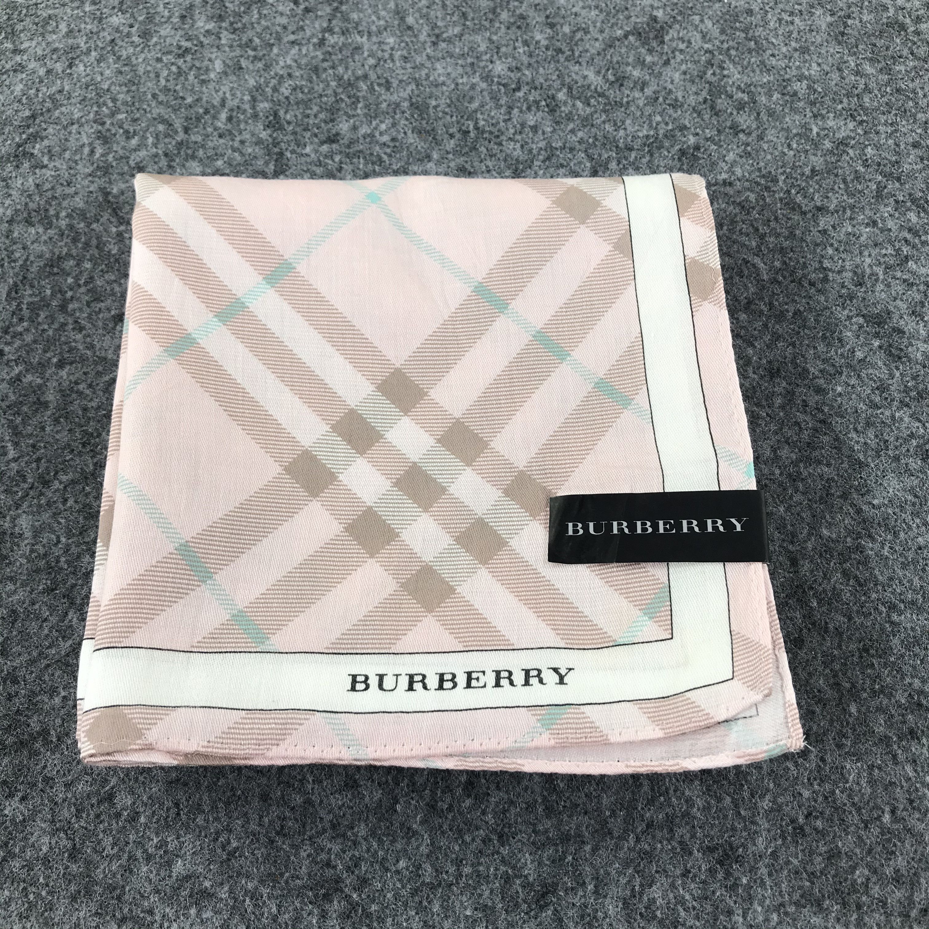 Burberry Burberry Handkerchief Neckerchief Bandana H503 Size ONE SIZE - 8 Thumbnail