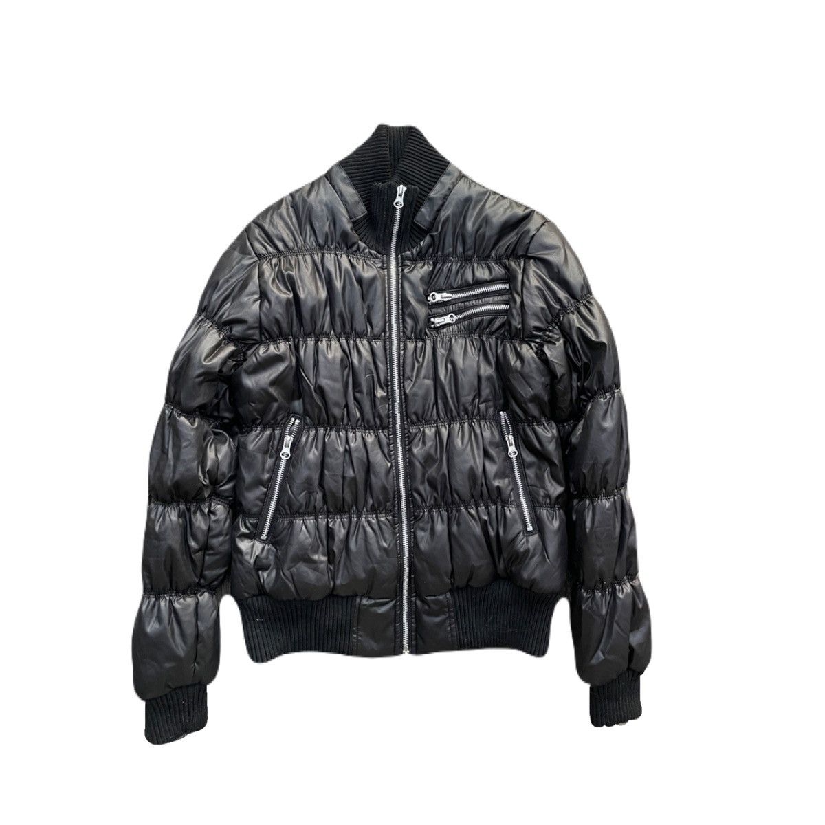 If Six Was Nine 2000s Japanese archive vkei multi zip puffer jacket Y2K Size US S / EU 44-46 / 1 - 2 Thumbnail