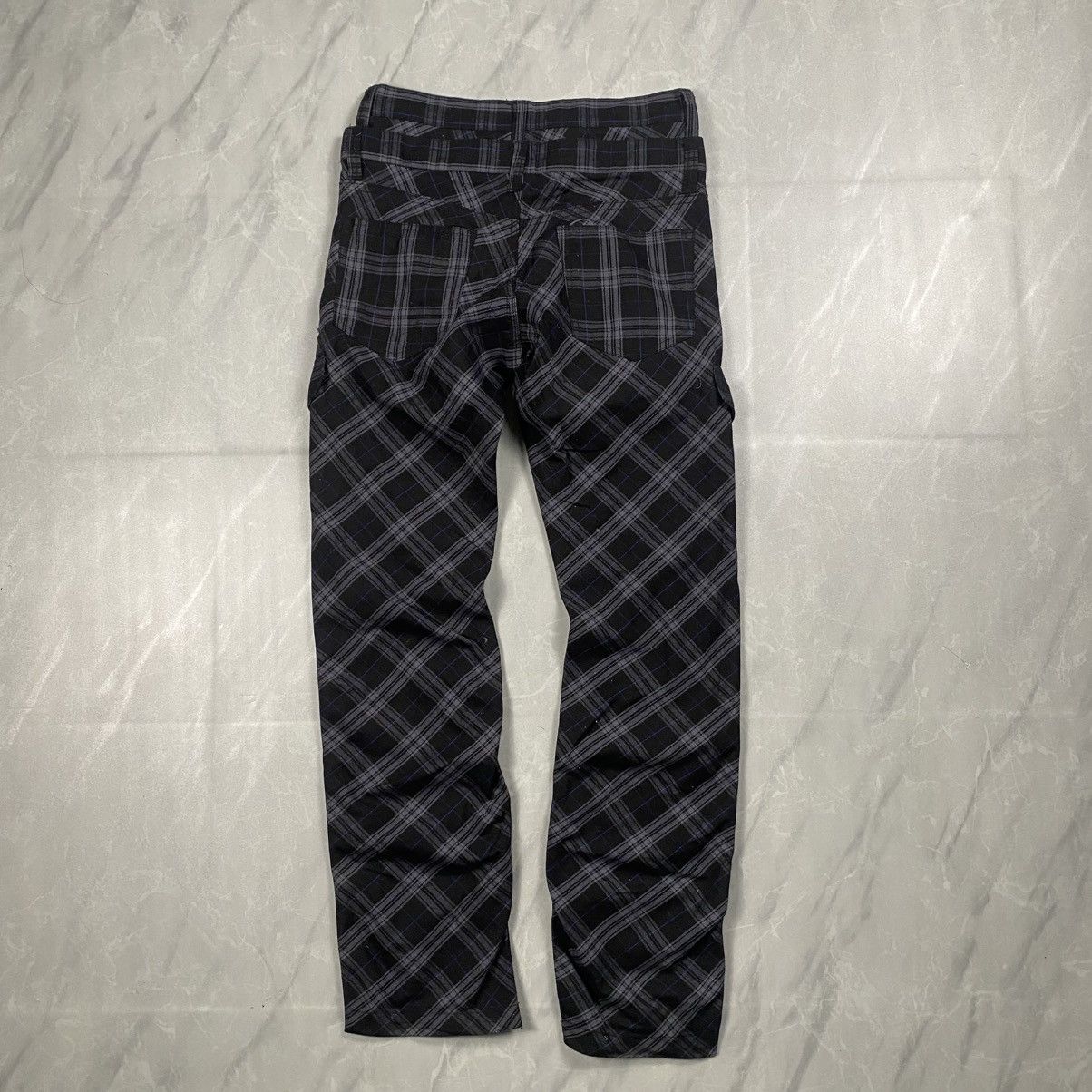 Japanese Brand y2k Japanese Tartan Punk Bondage Pants Size US 30 / EU 46 - 6 Thumbnail