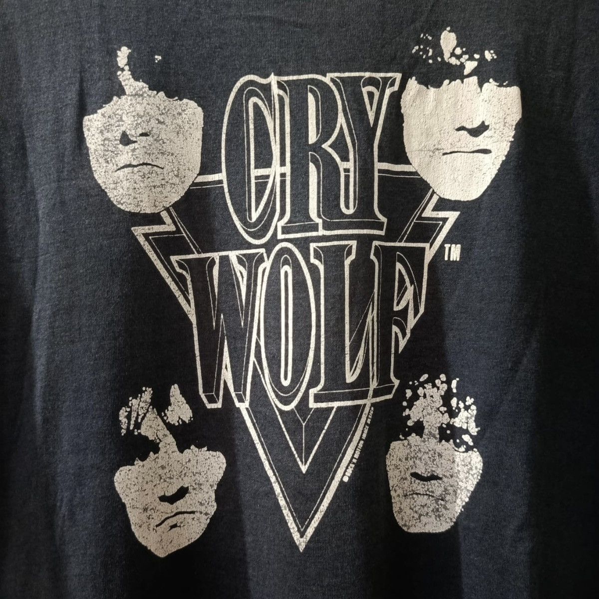 Vintage 80s Cry Wolf Band Tour Japan Tshirt