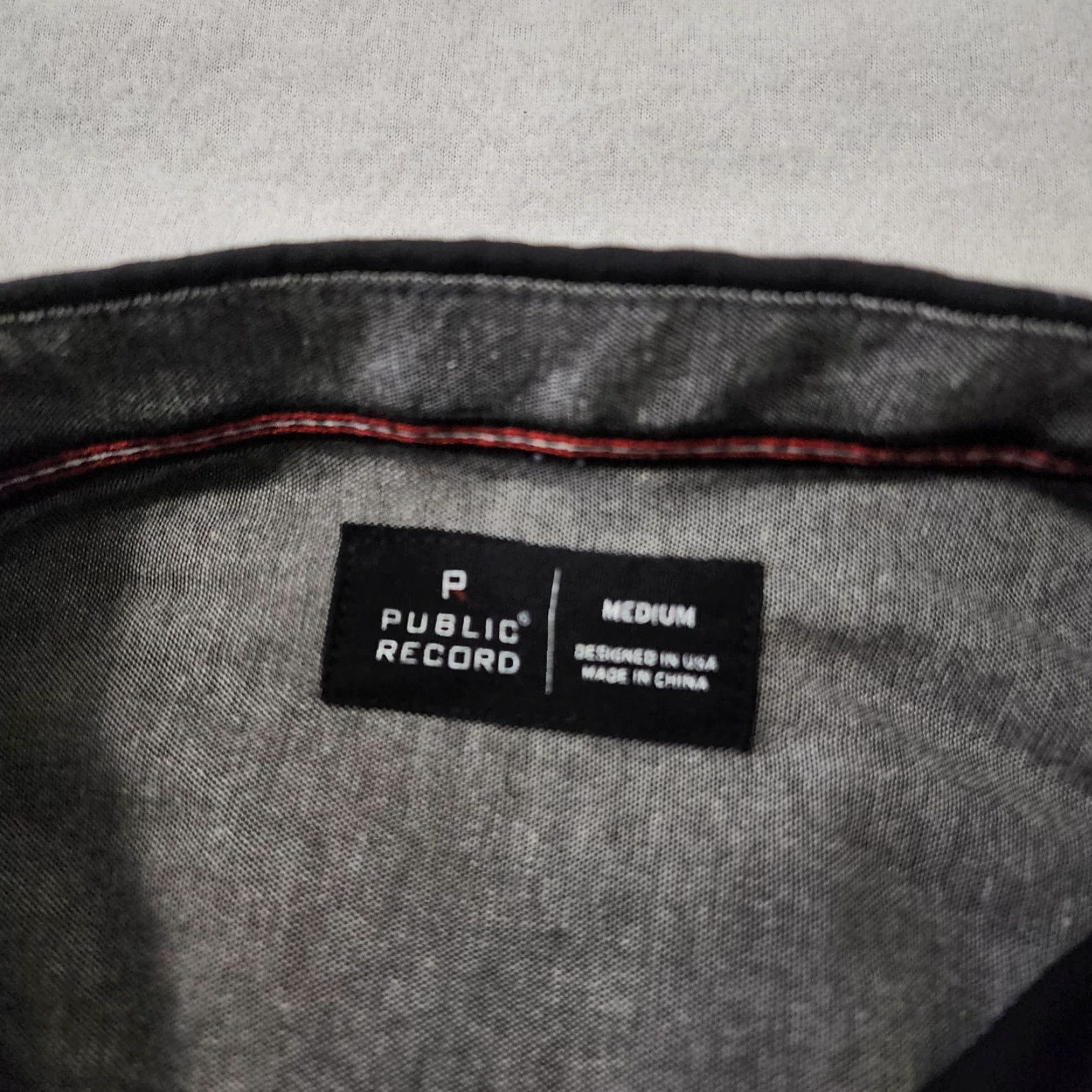 Vintage Public Rec Shirt Mens Medium Black Button-Up Casual Performance Pockets Danny Size US M / EU 48-50 / 2 - 2 Thumbnail