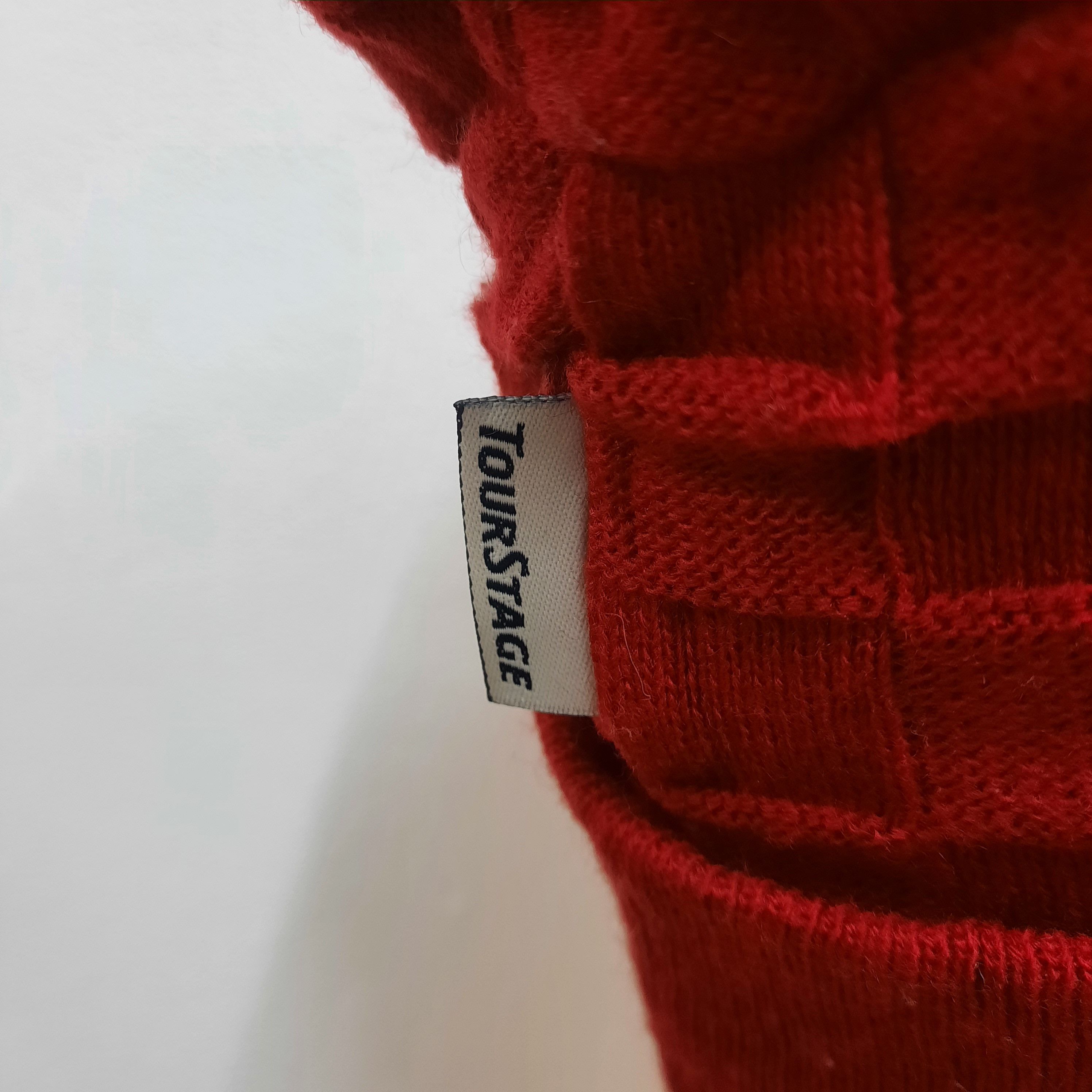 Japanese Brand 🔱 TourStage spellout checked beanie hat Size ONE SIZE - 6 Thumbnail