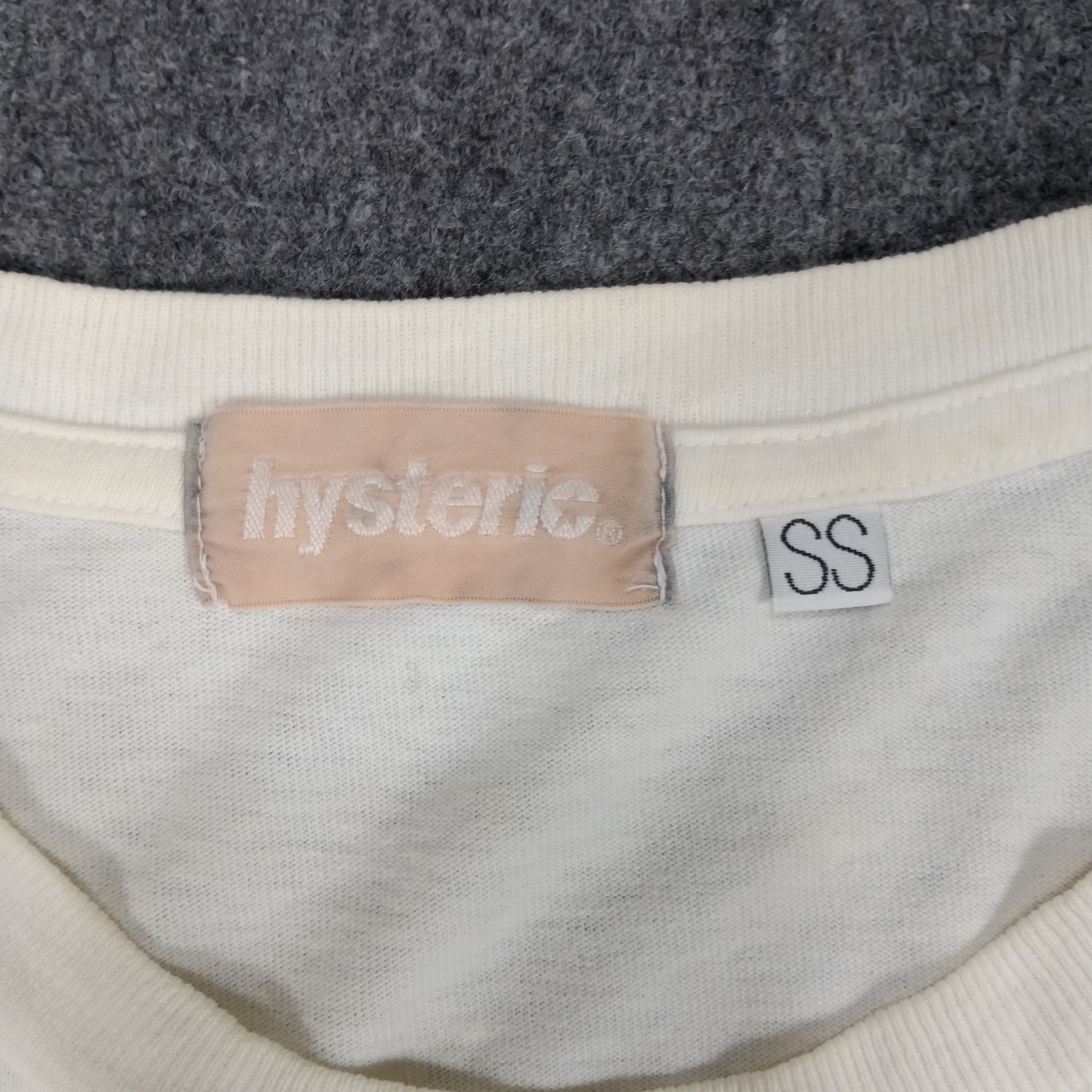 Hysteric Glamour × Japanese Brand × Vintage Hysteric Glamour Work Wear Tin Japanese Brand Tshirt Size XS / US 0-2 / IT 36-38 - 7 Thumbnail