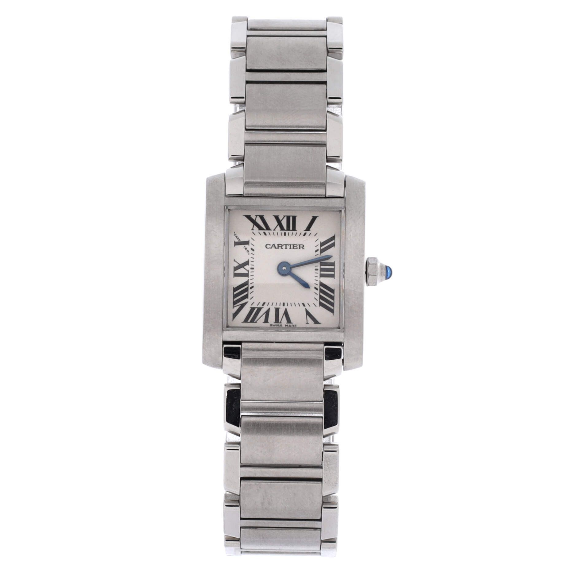 Cartier Tank francaise quartz watch stainless steel 20 Size ONE SIZE - 1 Thumbnail