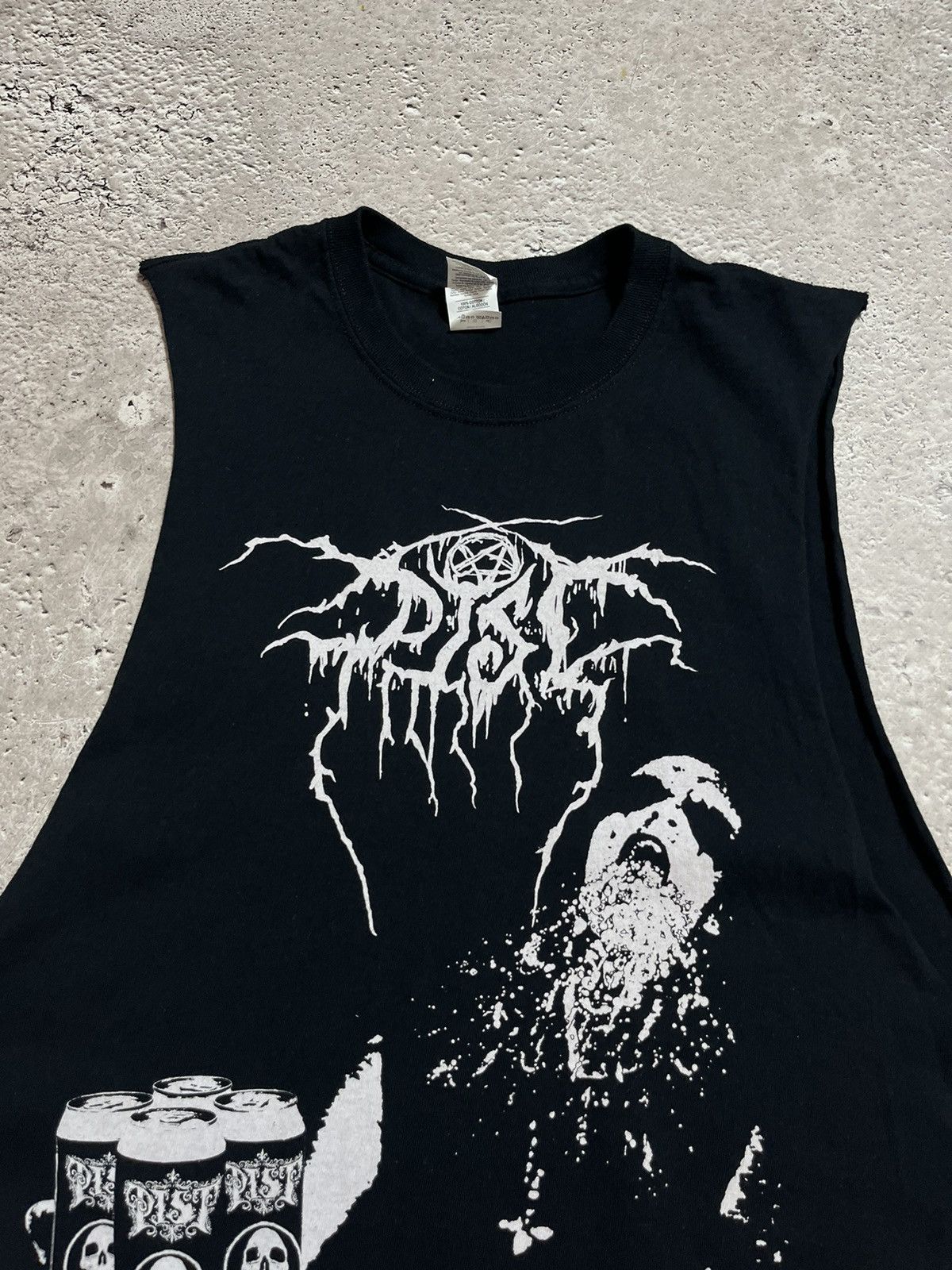 Band Tees Vintage Darkthrone Black Metal Band sleeveless tank top Size US L / EU 52-54 / 3 - 3 Thumbnail