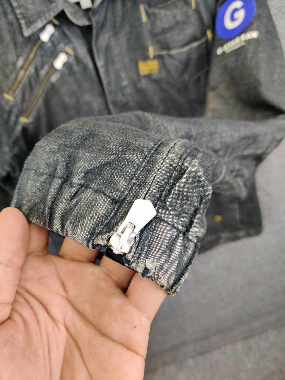 G-Star Vintage G Star Raw Denim 3301 Overshirt Jacket Size US M / EU 48-50 / 2 - 15 Thumbnail