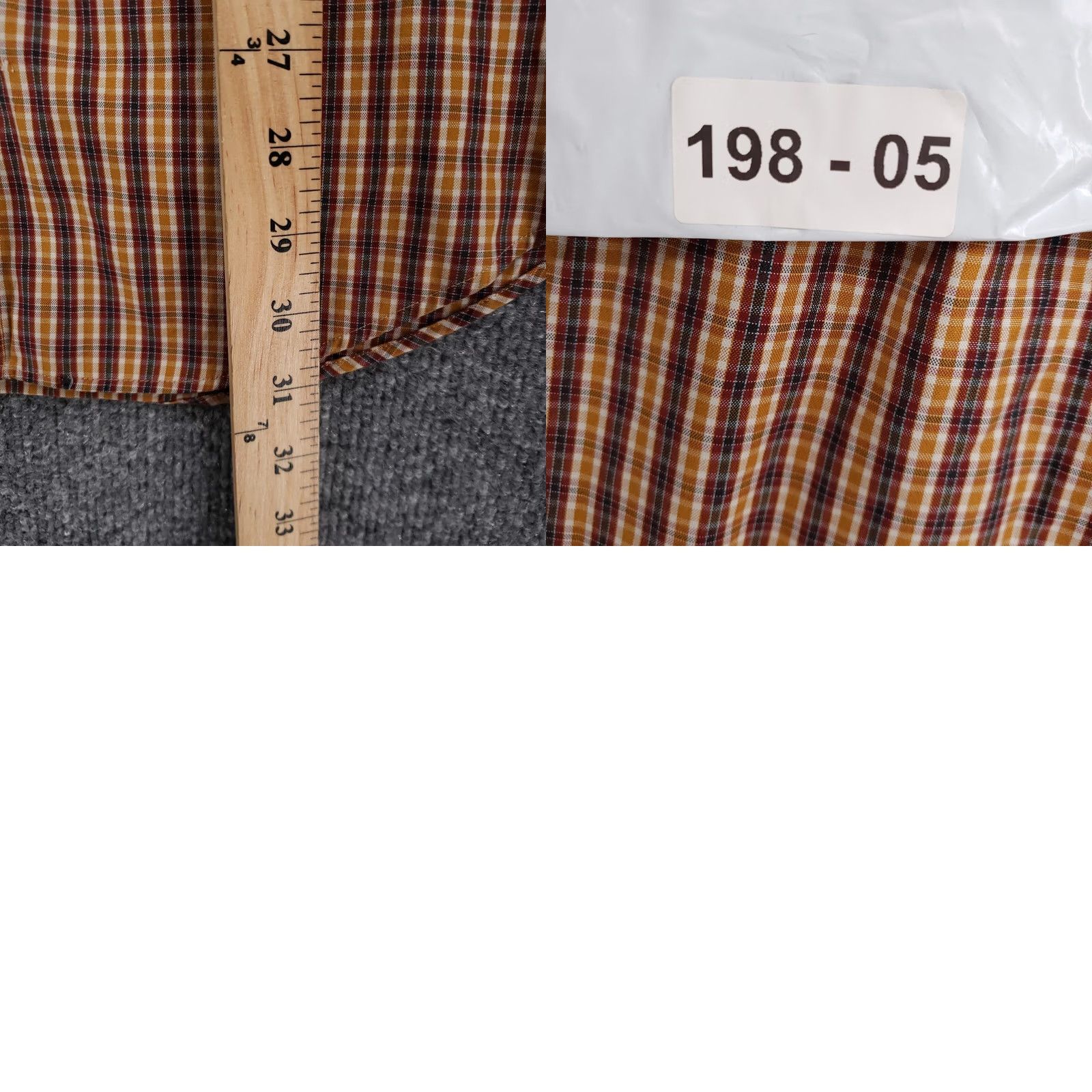 Vintage VINTAGE LL Bean Shirt Mens M Medium Hong Kong Button Up Orange Long Sleeve Size US M / EU 48-50 / 2 - 8 Thumbnail