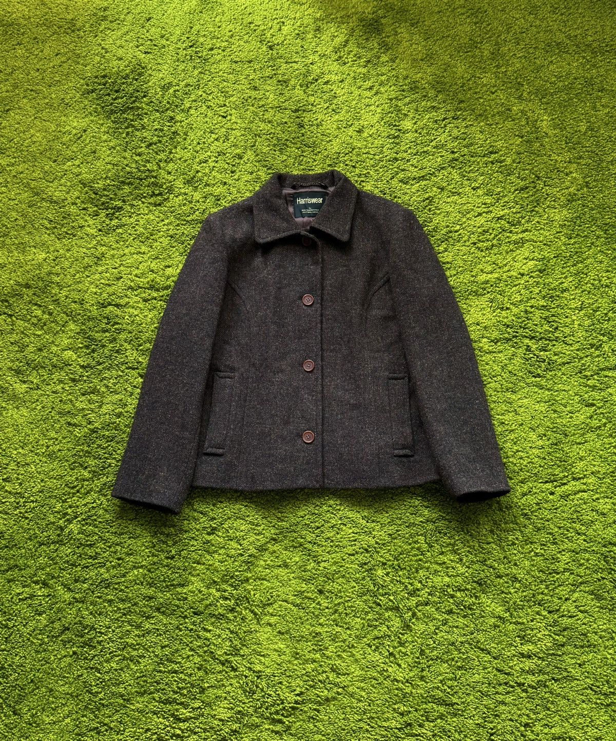 Designer × Harris Tweed Harriswear by Harris Tweed wool jacket Size L / US 10 / IT 46 - 1 Thumbnail