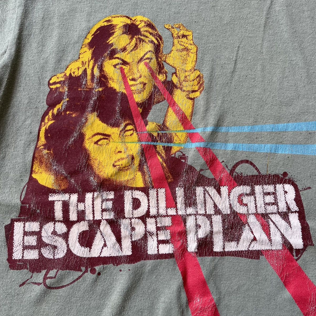 Band Tees Vintage Y2k The Dillinger Escape Plan American Metalcore Size US M / EU 48-50 / 2 - 7 Thumbnail