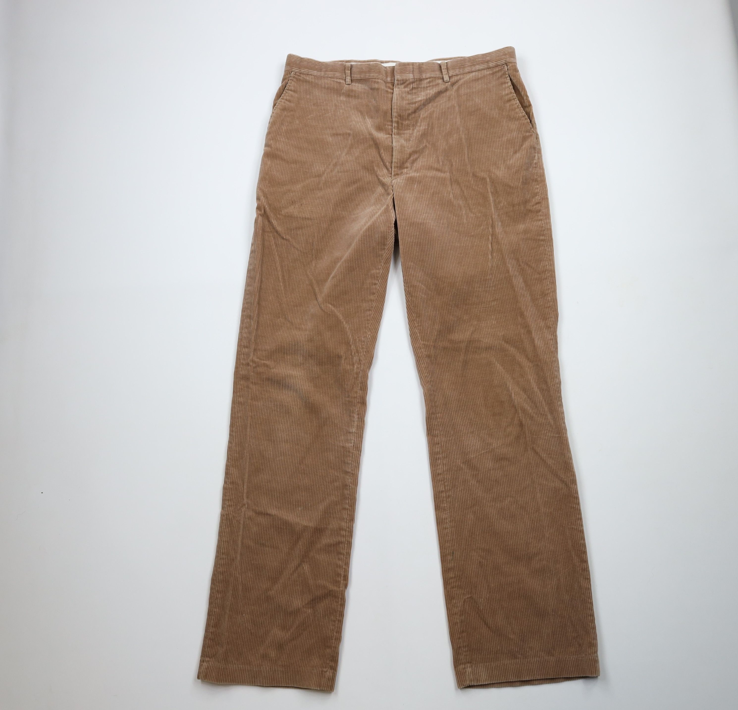 Vintage Vintage 90s Streetwear Flared Wide Leg Corduroy Chino Pants Size US 38 / EU 54 - 1 Thumbnail