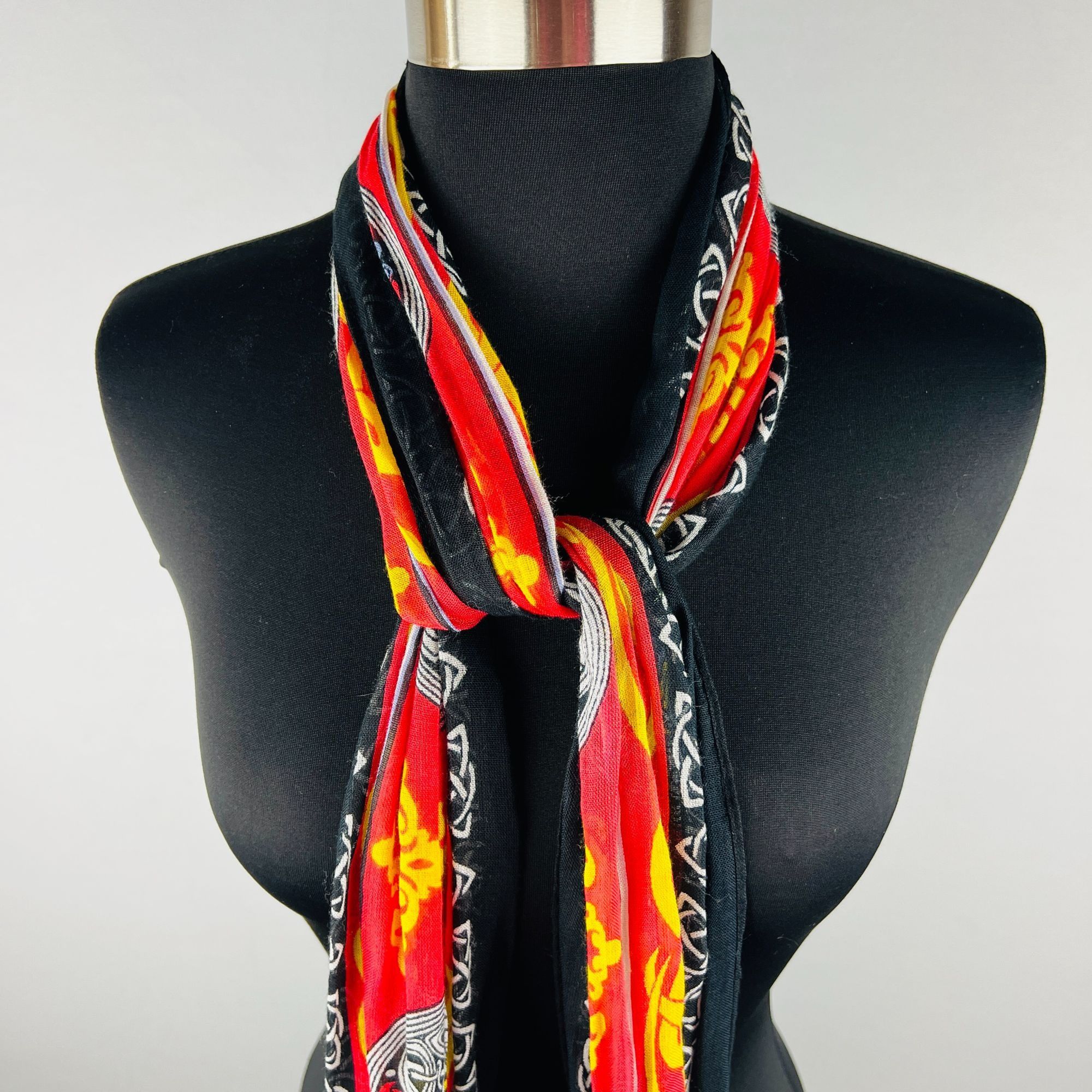 Other Liffey Artefacts Ireland Celtic Knot Design Scarf Size ONE SIZE - 2 Thumbnail