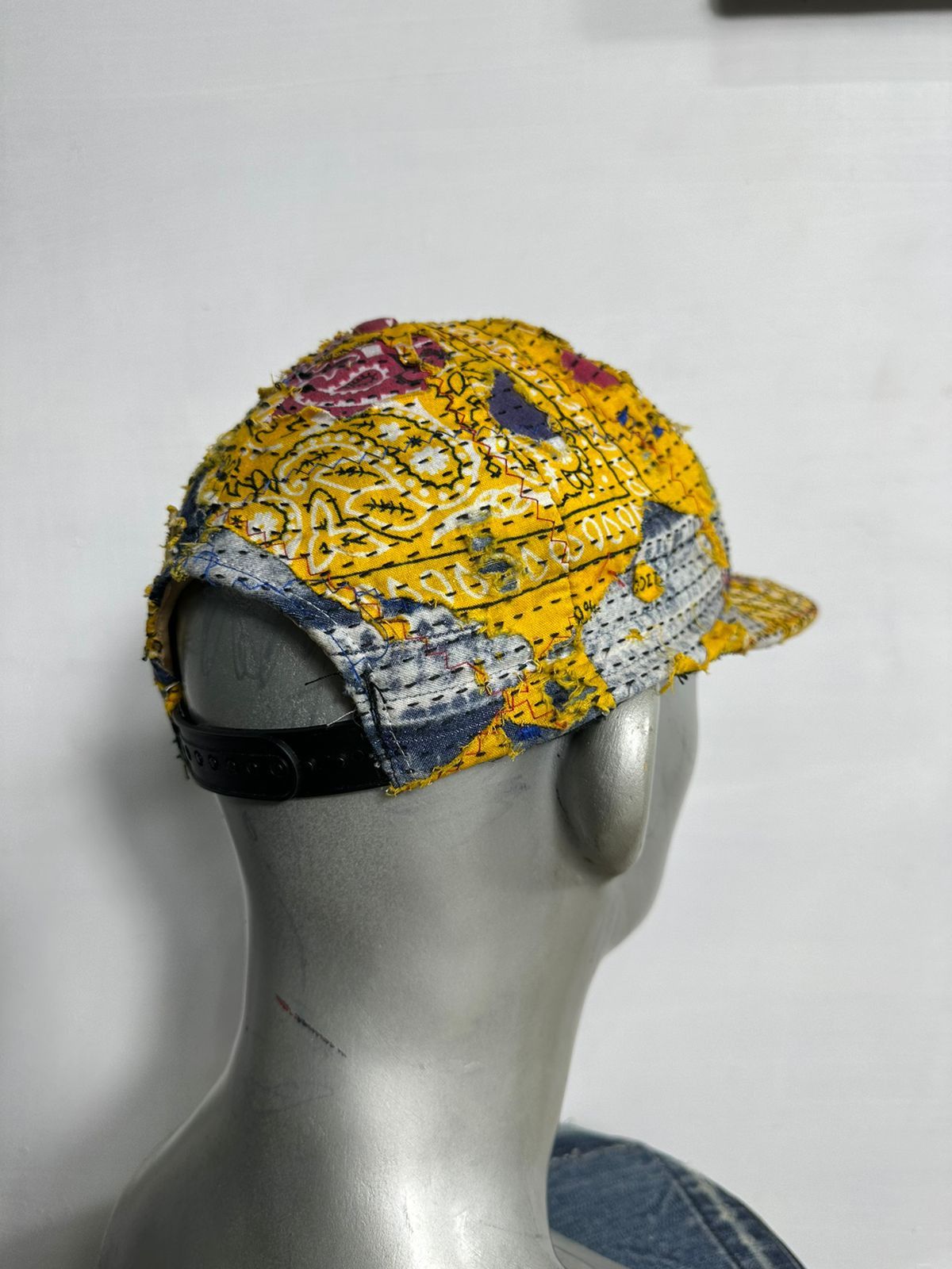 Other 🔥Custom Made Distressed Paisley Patchwork hats Size ONE SIZE - 12 Thumbnail