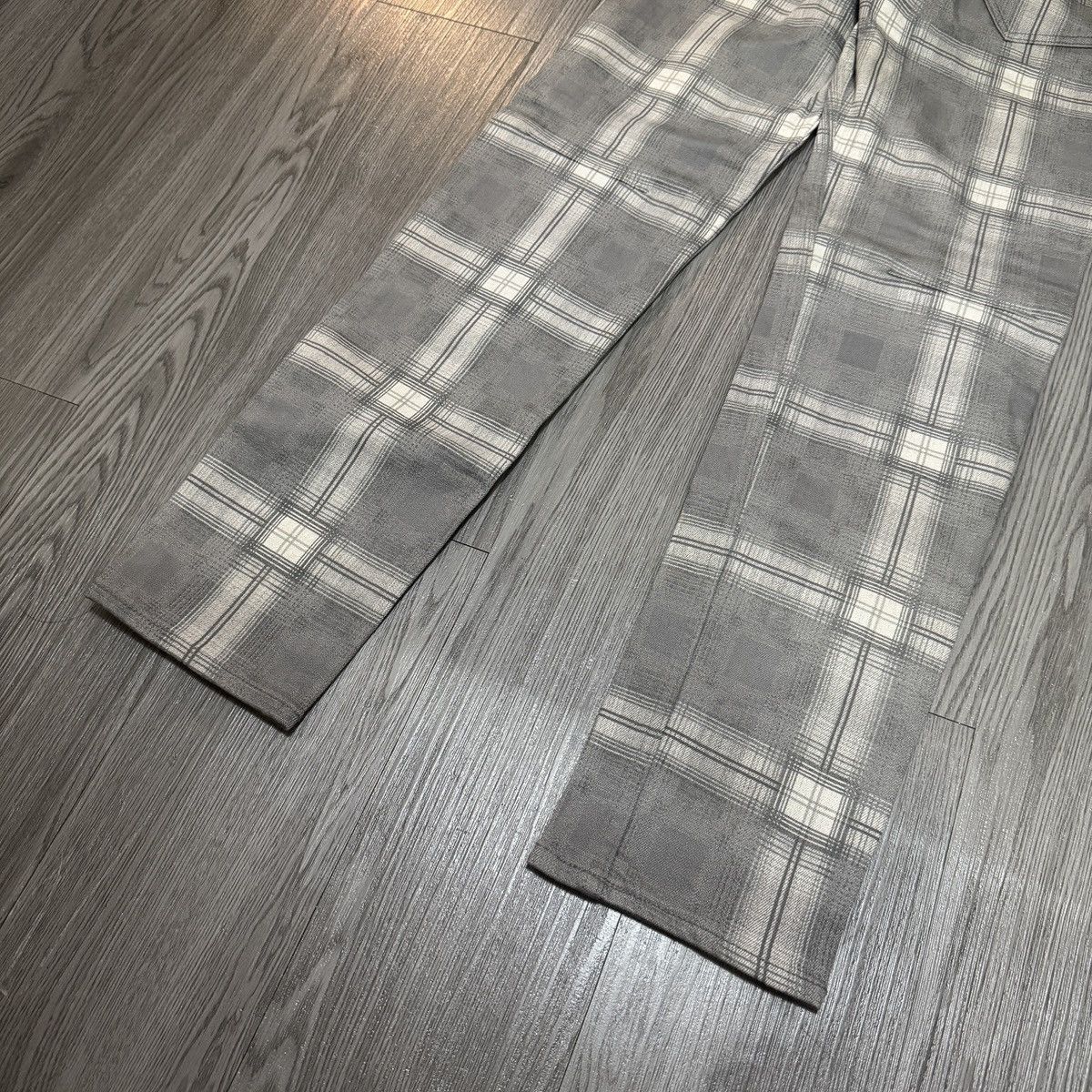 Number (N)ine AW07 Number (N)ine Pain Checker Pants Size US 34 / EU 50 - 11 Thumbnail