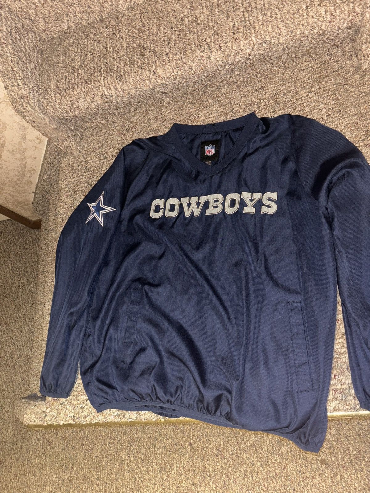 Vintage Dallas cowboys light jacket! Size US XXL / EU 58 / 5 - 5 Thumbnail