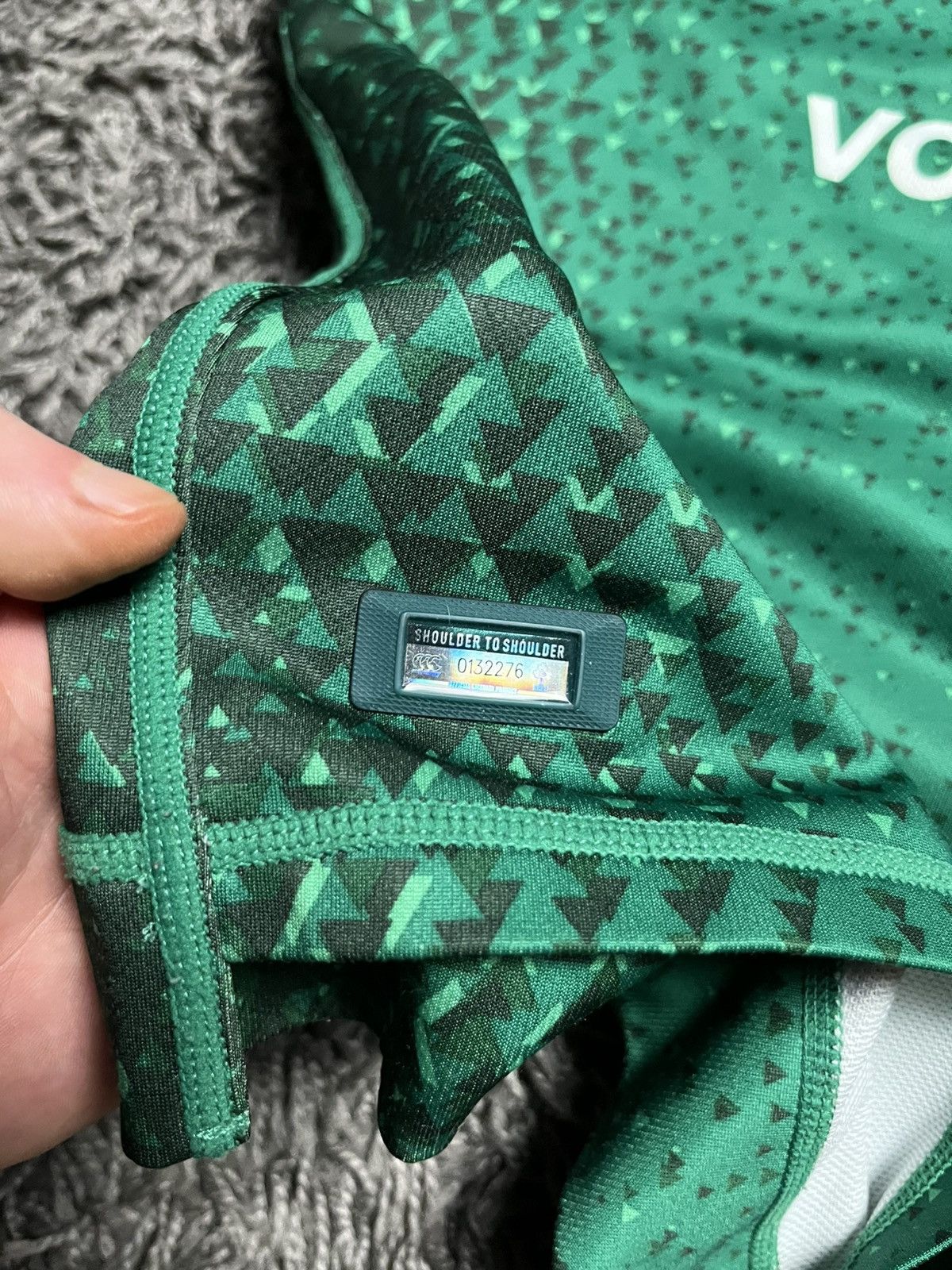 Canterbury of New Zealand Canterbury Ireland IRFU 2018/19 Home Rugby Jersey VapoDri+ Size US L / EU 52-54 / 3 - 5 Thumbnail