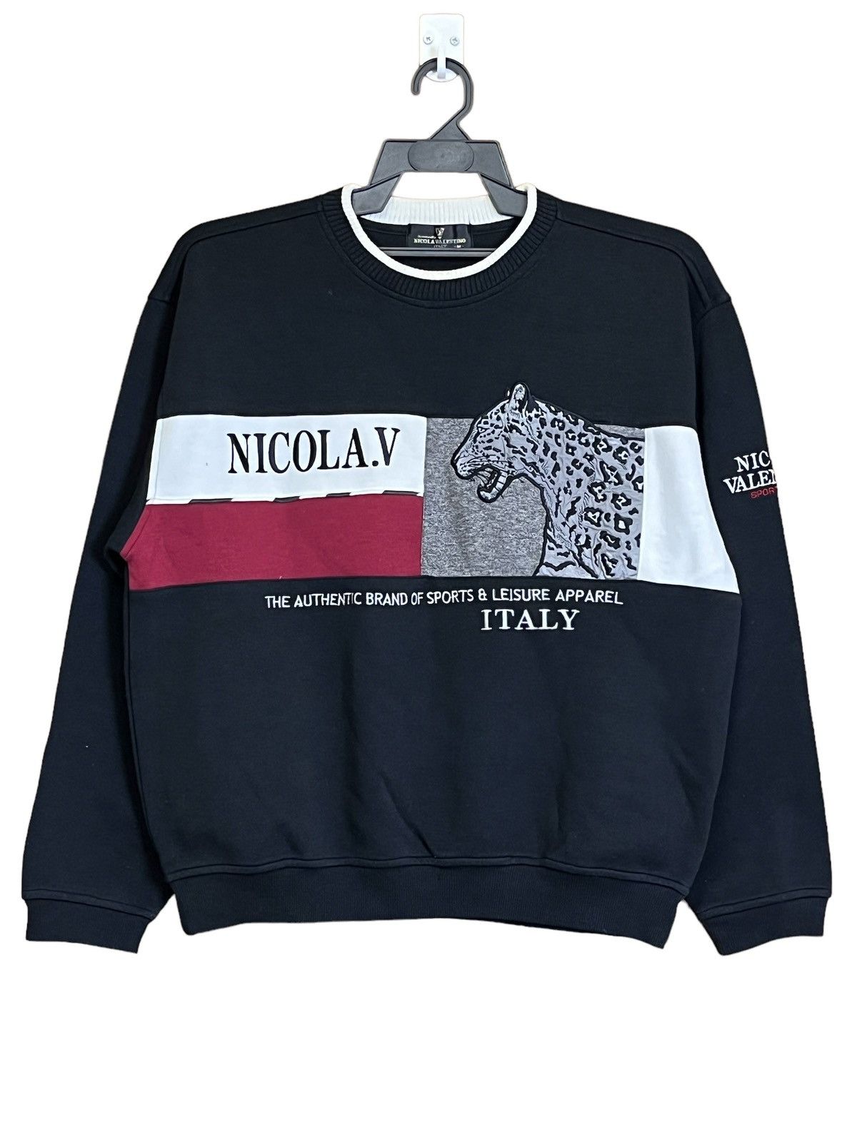 Valentino VINTAGE NICOLA VALENTINO ITALY EMBROIDERY SWEATSHIRT Size US M / EU 48-50 / 2 - 1 Thumbnail