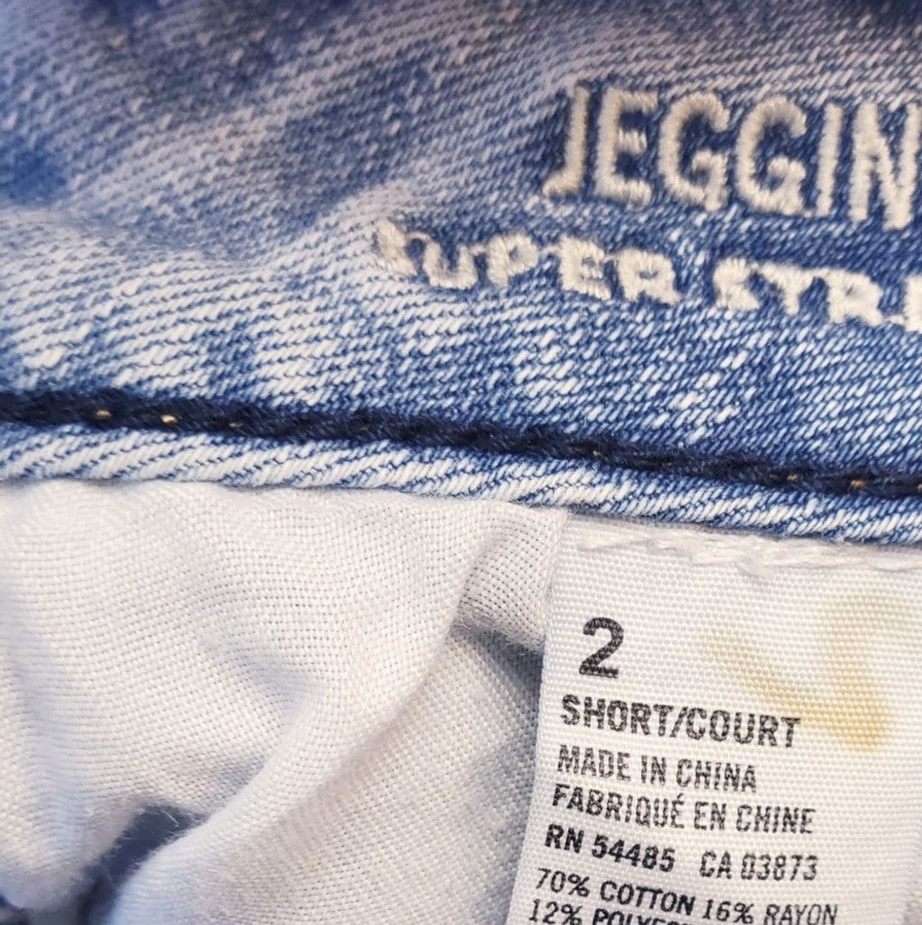 American Eagle Outfitters American Eagle Outfitters Blue Jean Jegging Shorts Size 2 Size 26" / US 2 / IT 38 - 5 Thumbnail