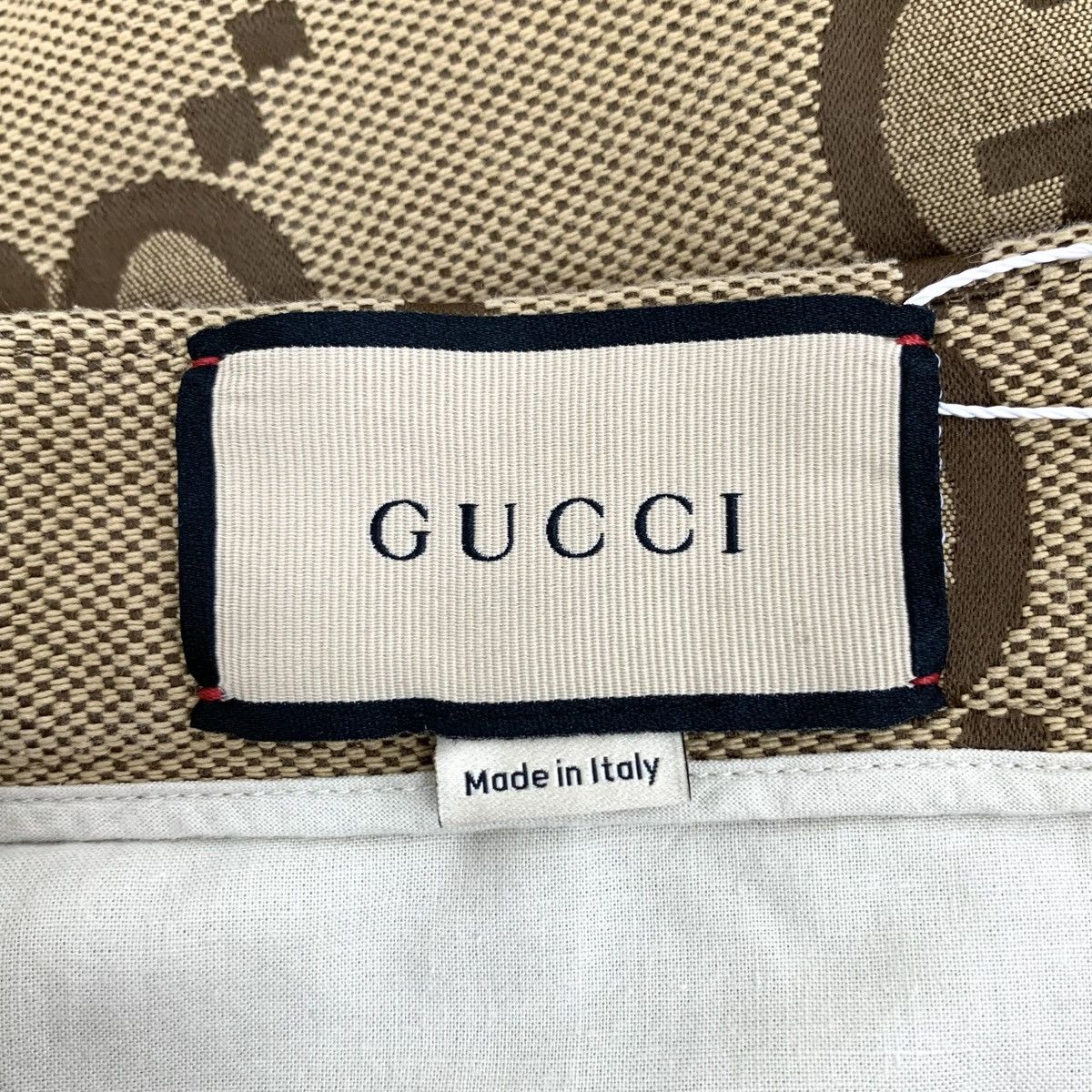 Gucci Gucci Brown All-over Logo Jacquard Casual Shorts K26WX Size US 36 / EU 52 - 5 Thumbnail