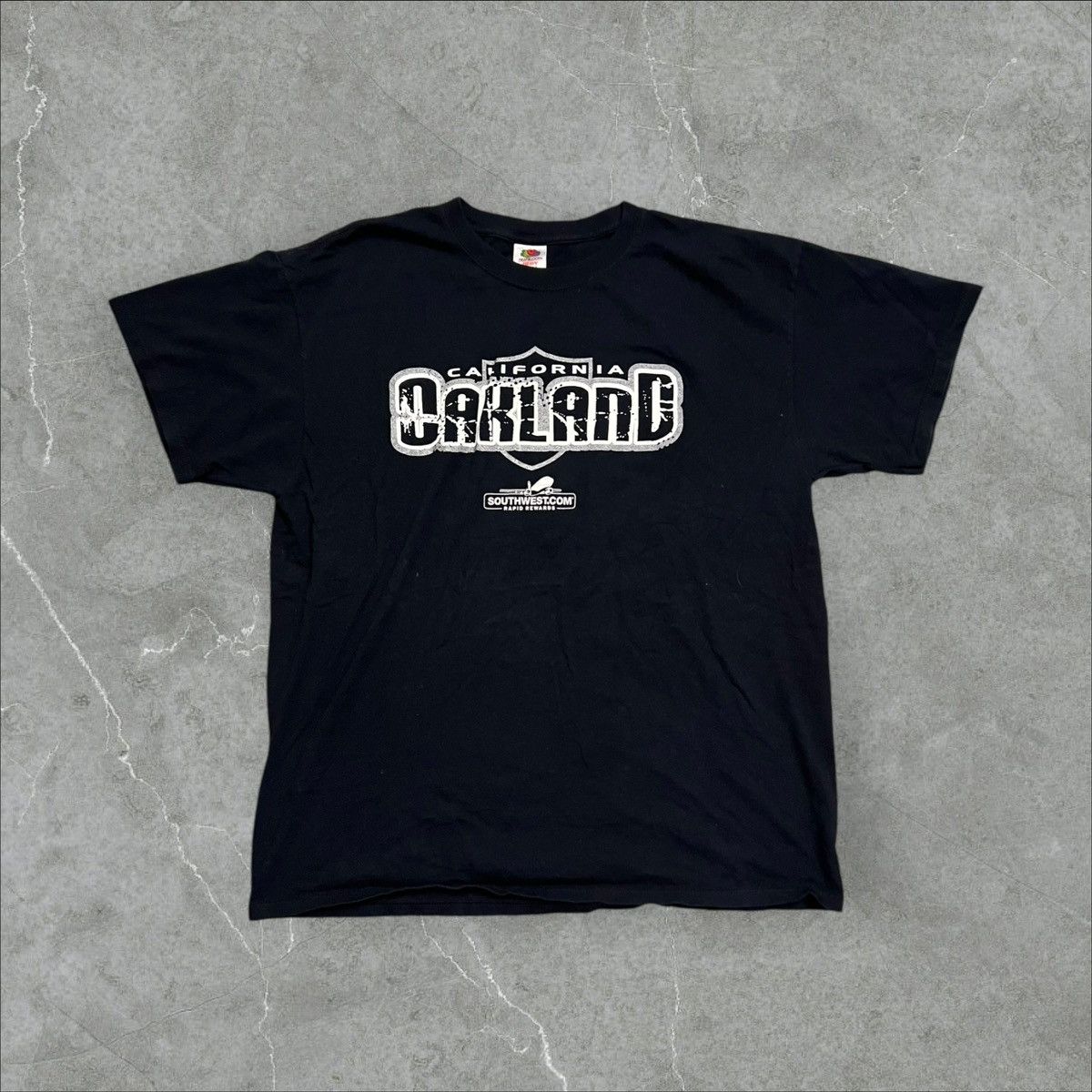 NFL × Vintage California Oakland Southwest Airlines Tourism Tee Size US XL / EU 56 / 4 - 1 Thumbnail