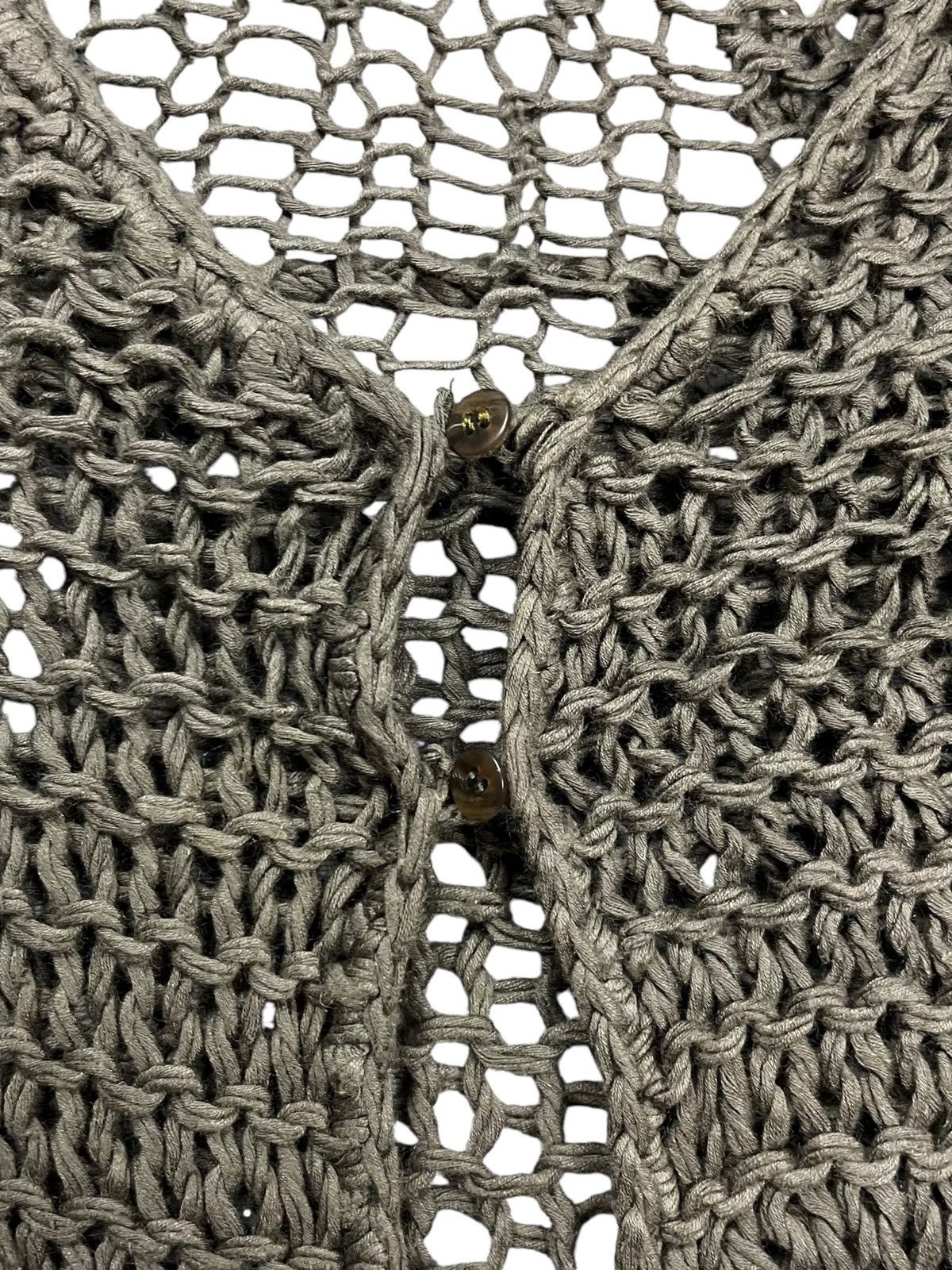 If Six Was Nine 2000s GOA - Knitted Fish Net Top Size US M / EU 48-50 / 2 - 8 Thumbnail